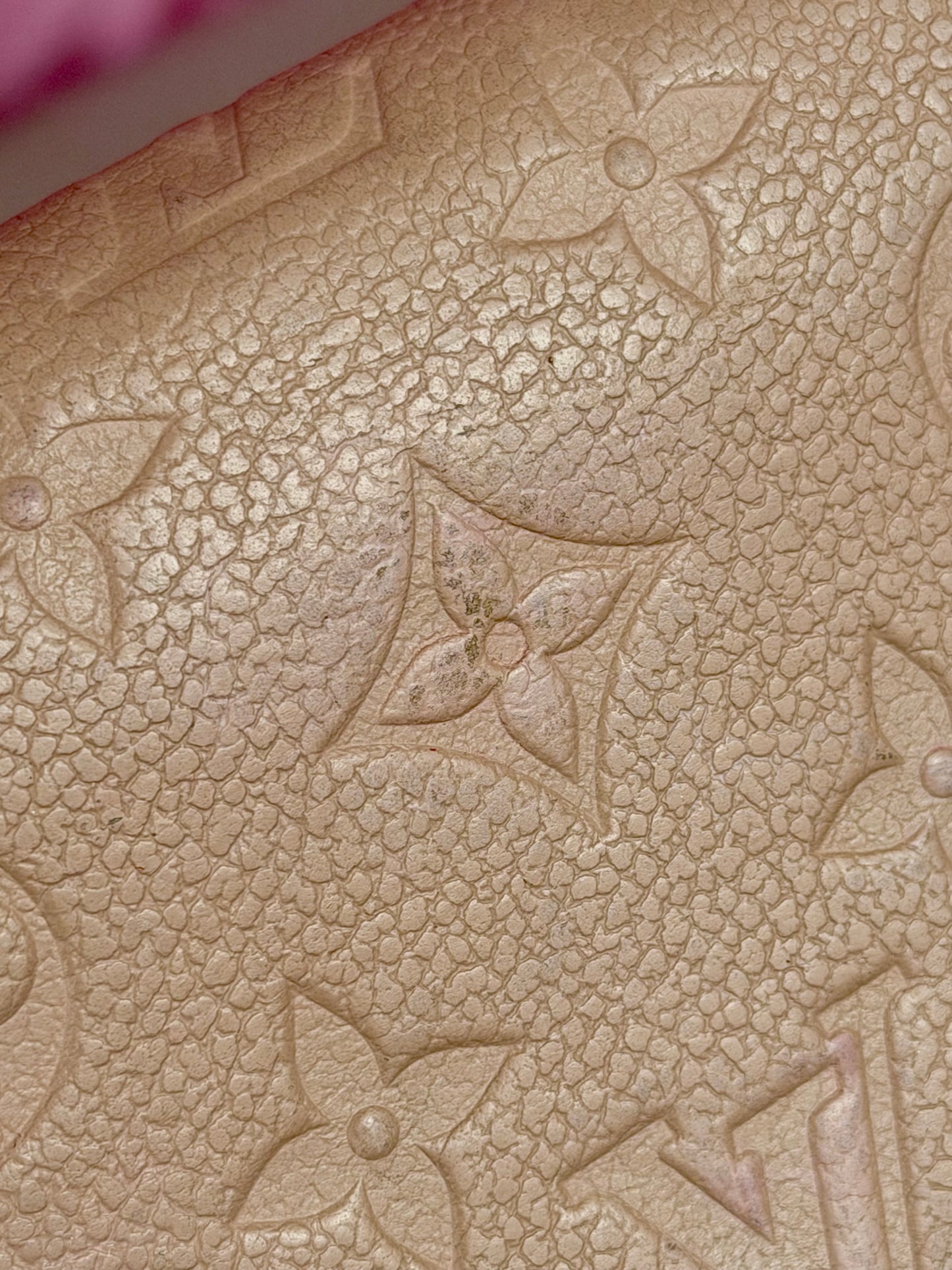 Rose Zippy Empreinte Wallet