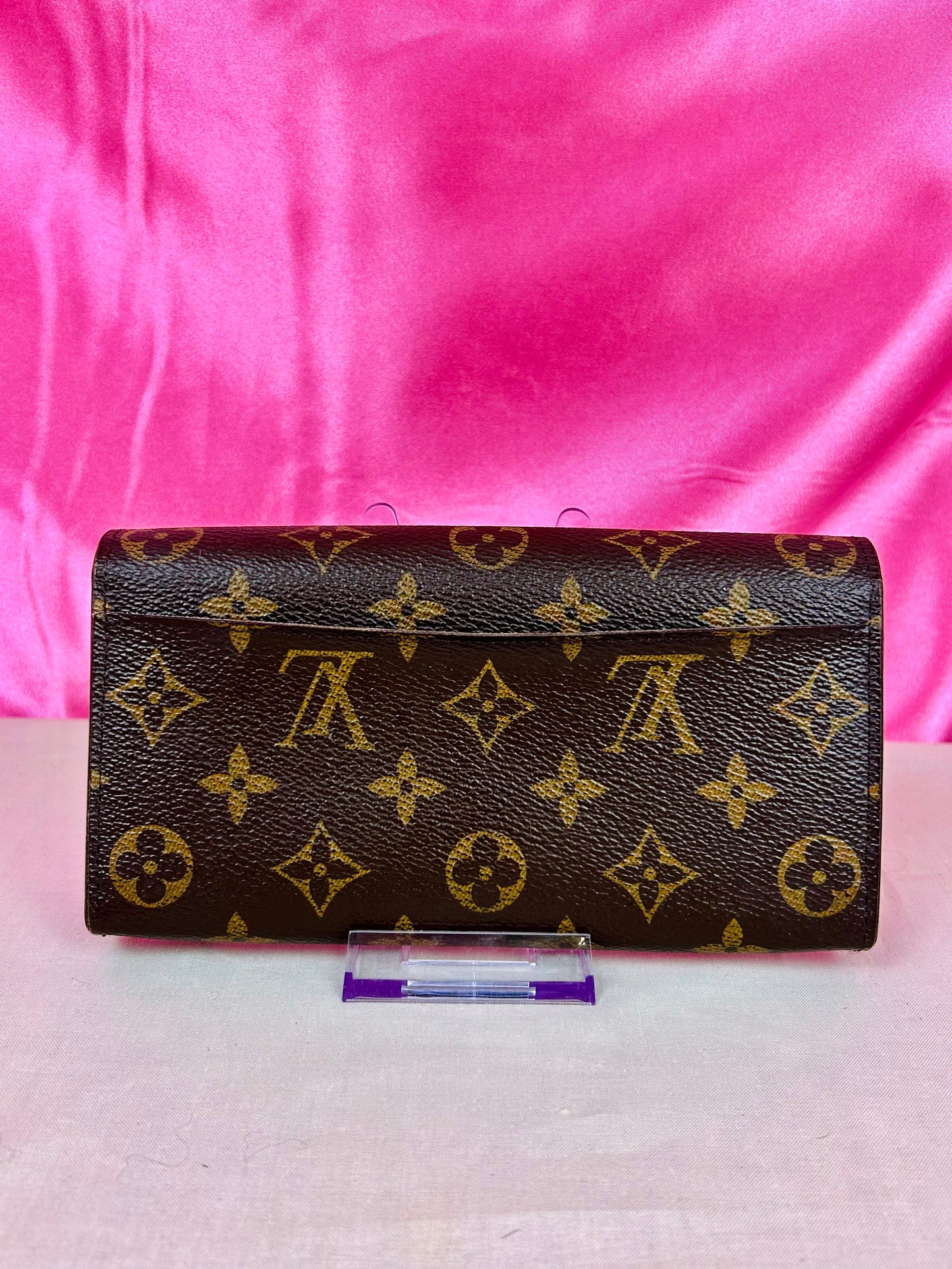 Louis Vuitton Sarah Wallet Monogram/Berry
