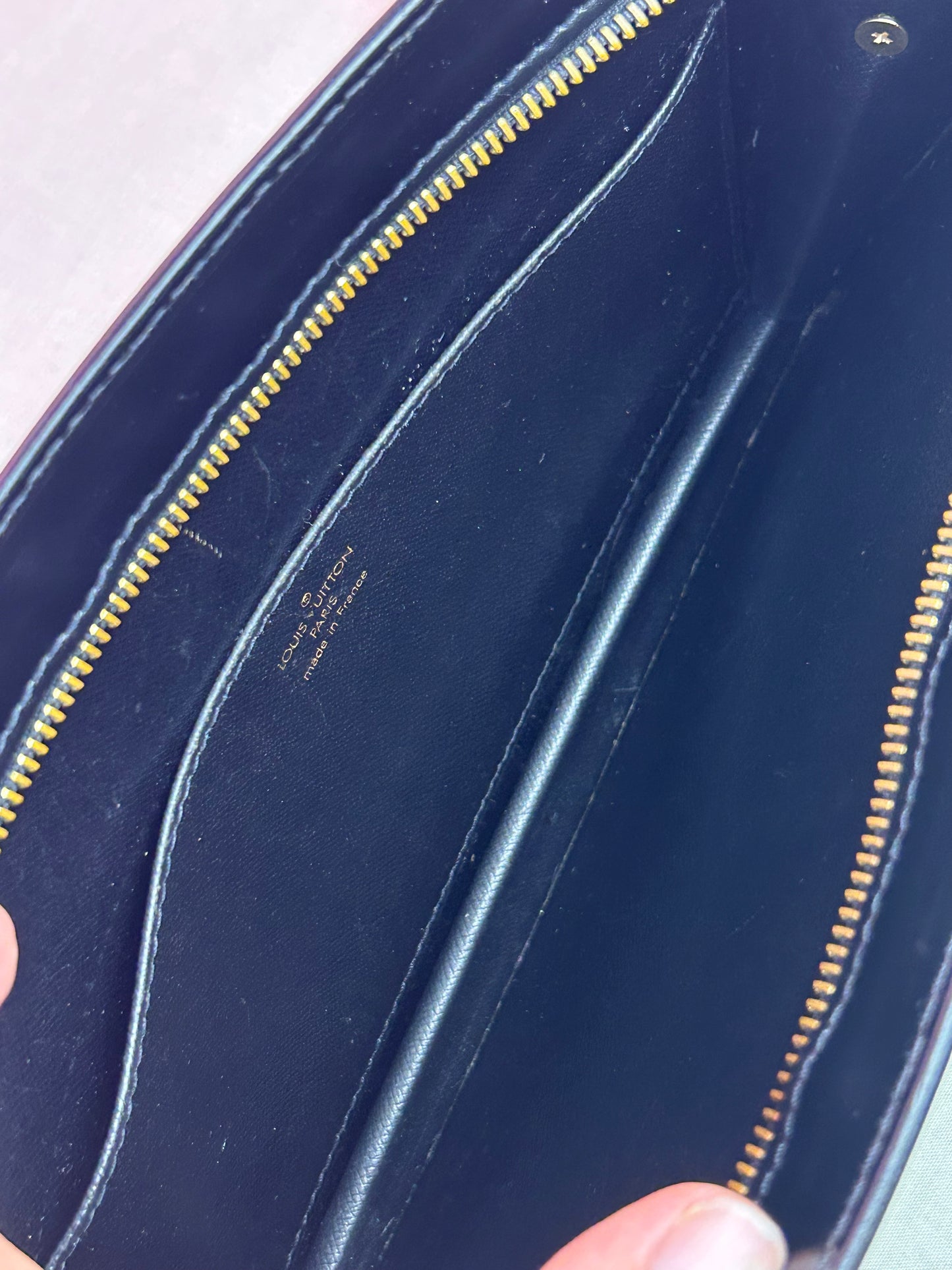 Black Epi Homme Clutch/Crossbody
