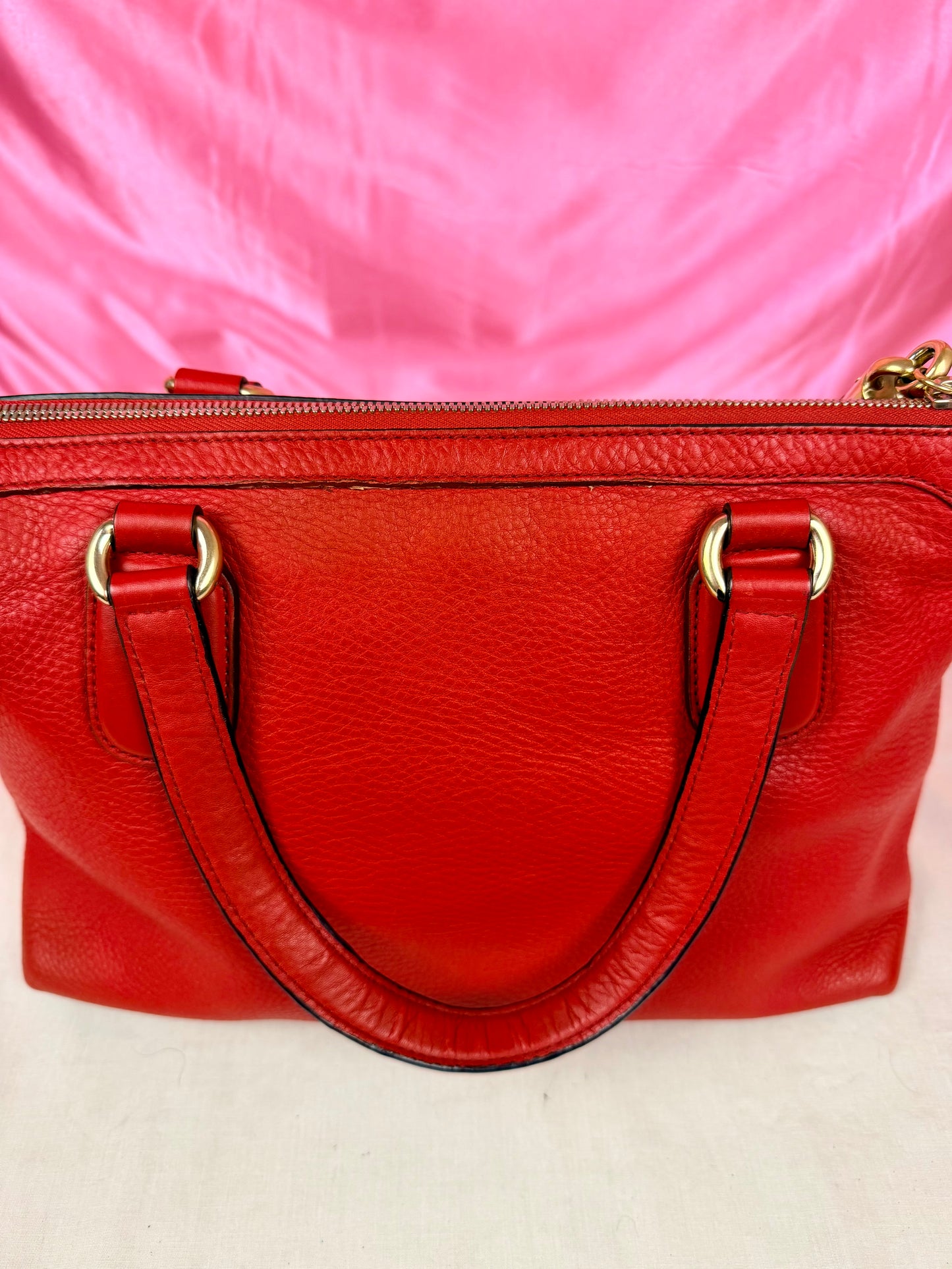 Red Gucci Soho Two-Way