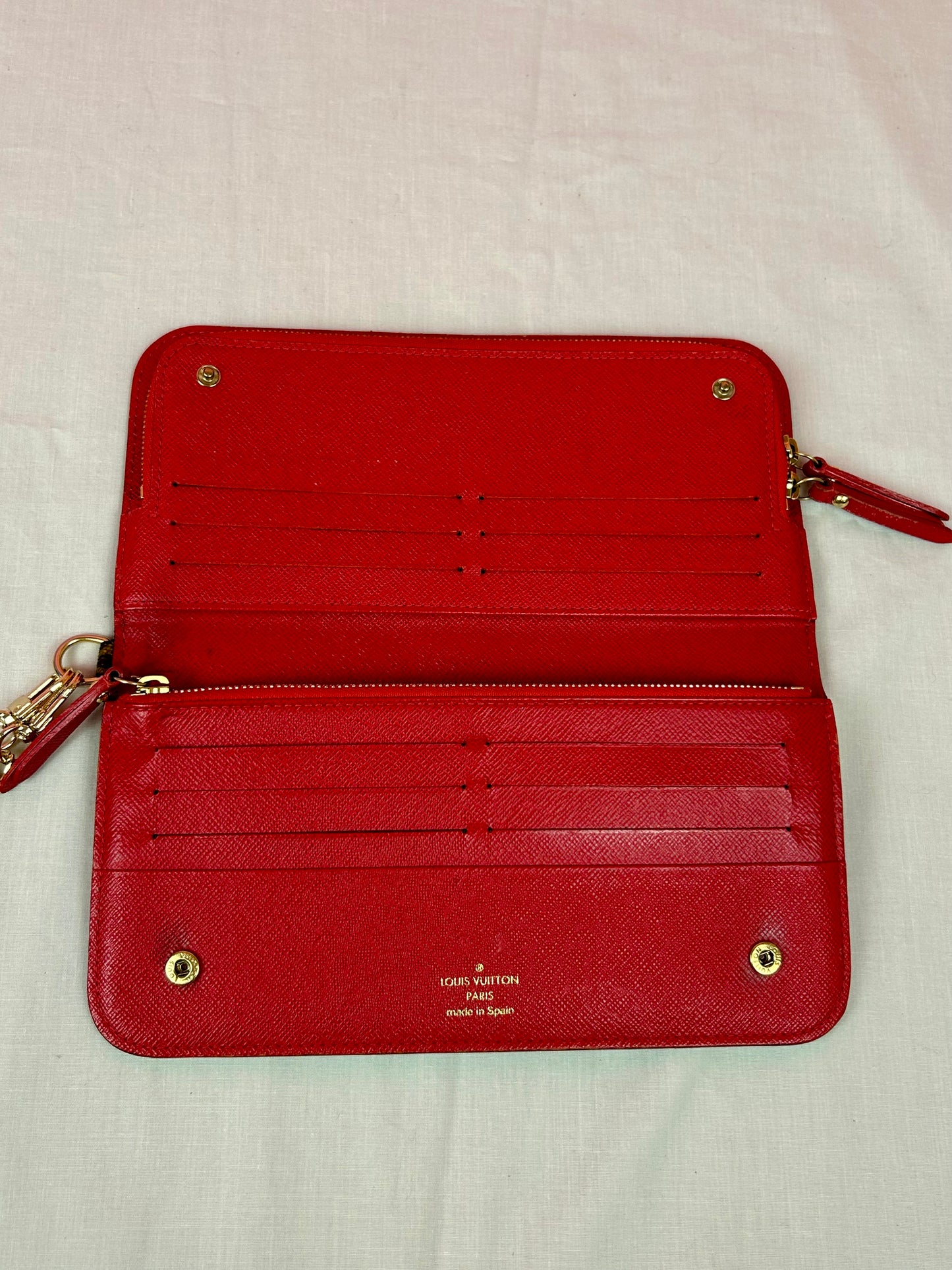 Insolaite Wallet Monogram/Red