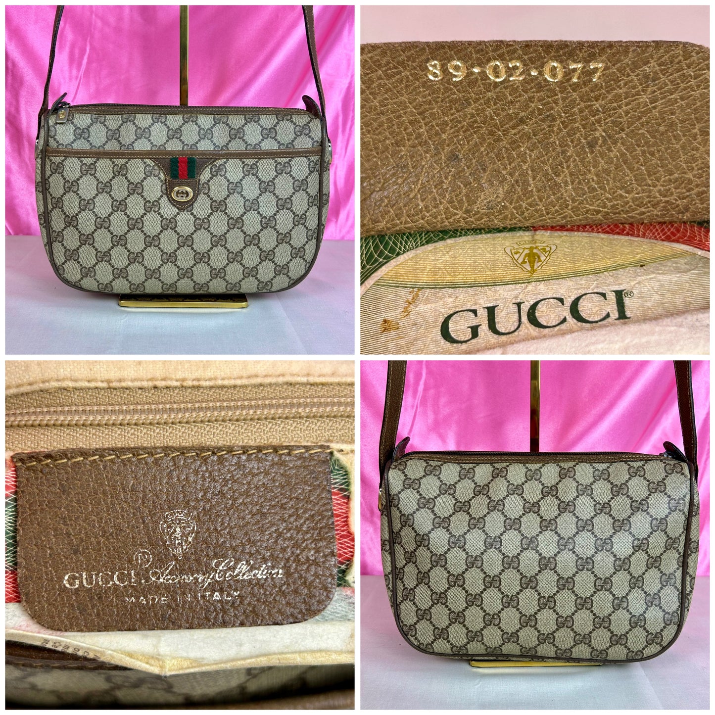 Large Sherry Line Shoulder Bag