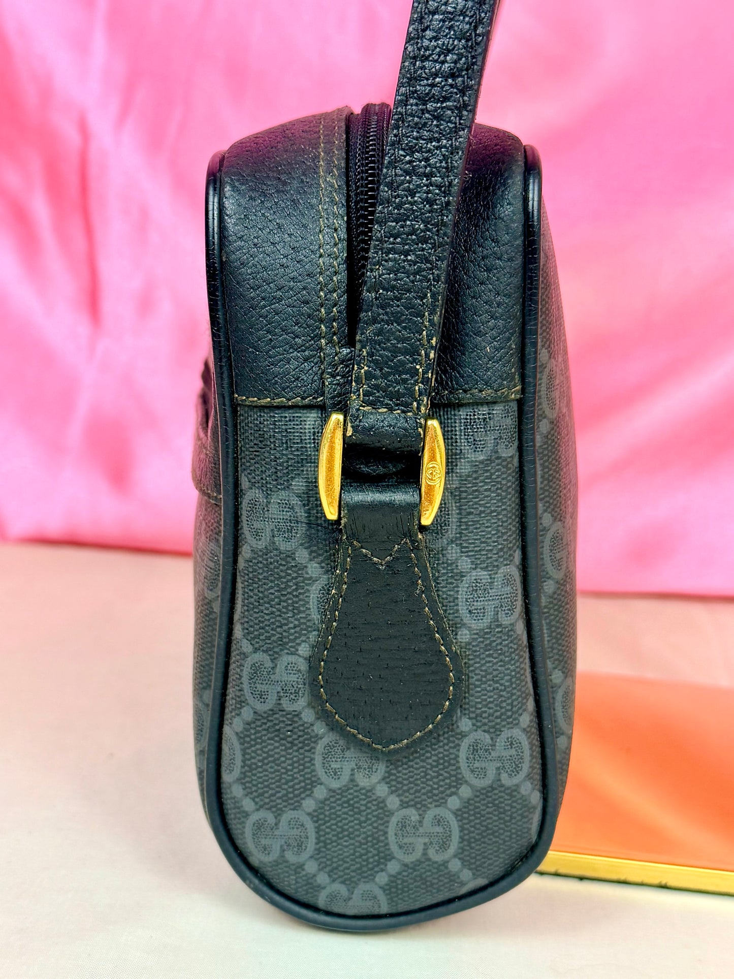 Black Rectangular Sherry Line