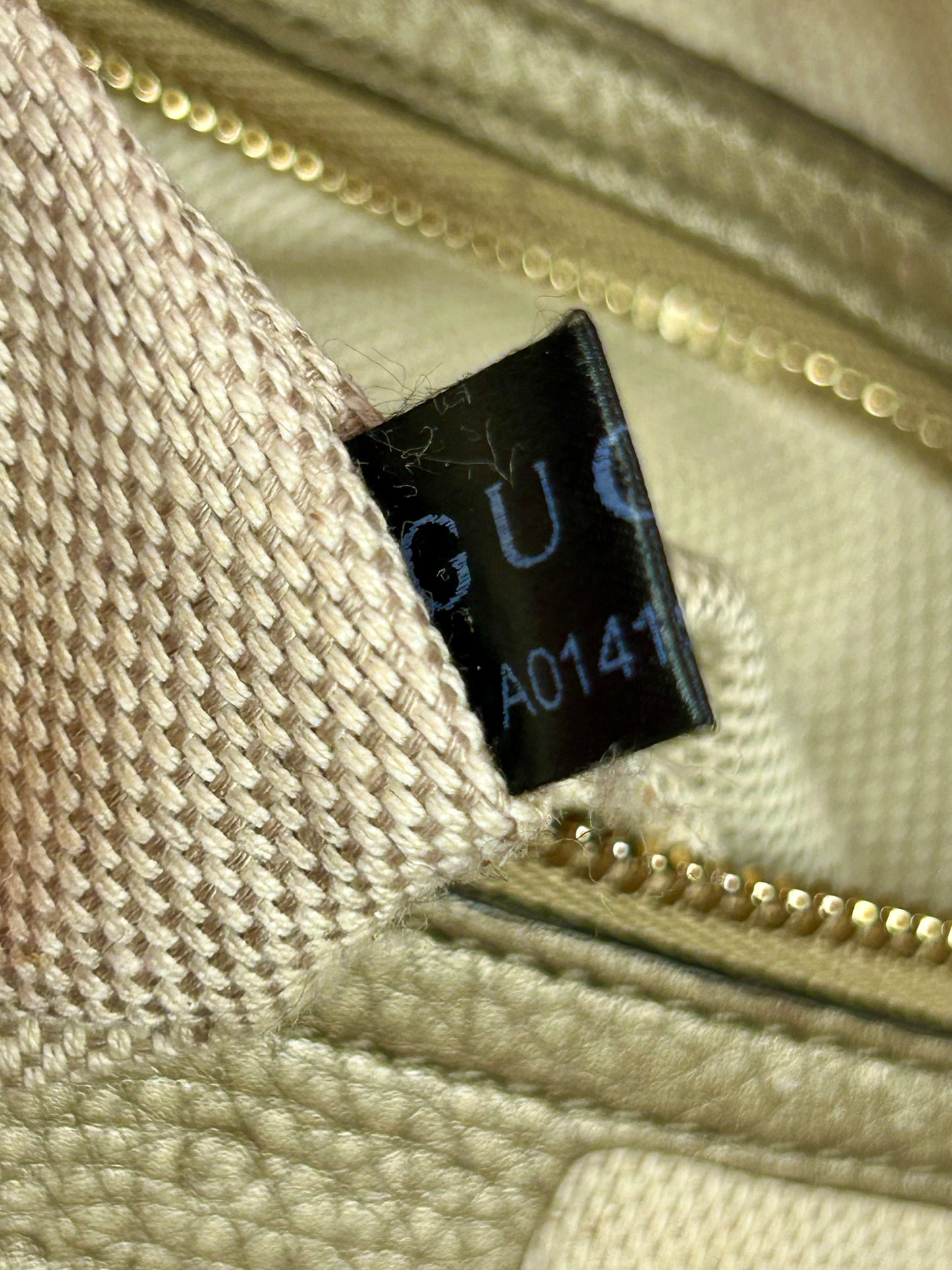 Bronze Gucci Soho Chain Shoulder Bag