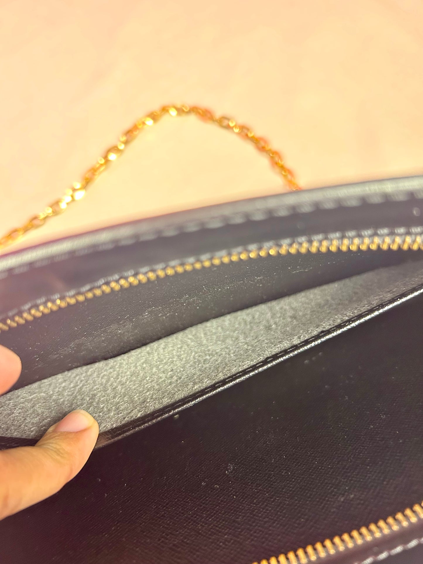 Black Epi Homme Clutch/Crossbody