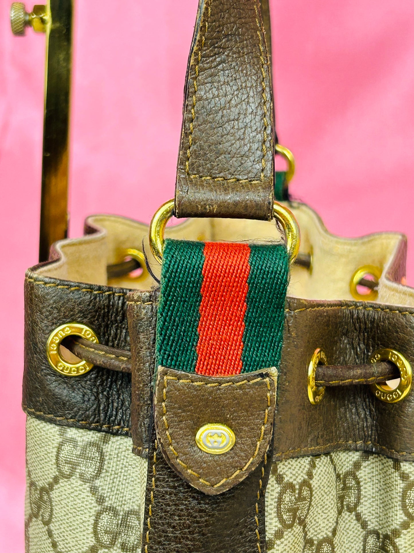 Gucci Sherry Line Bucket