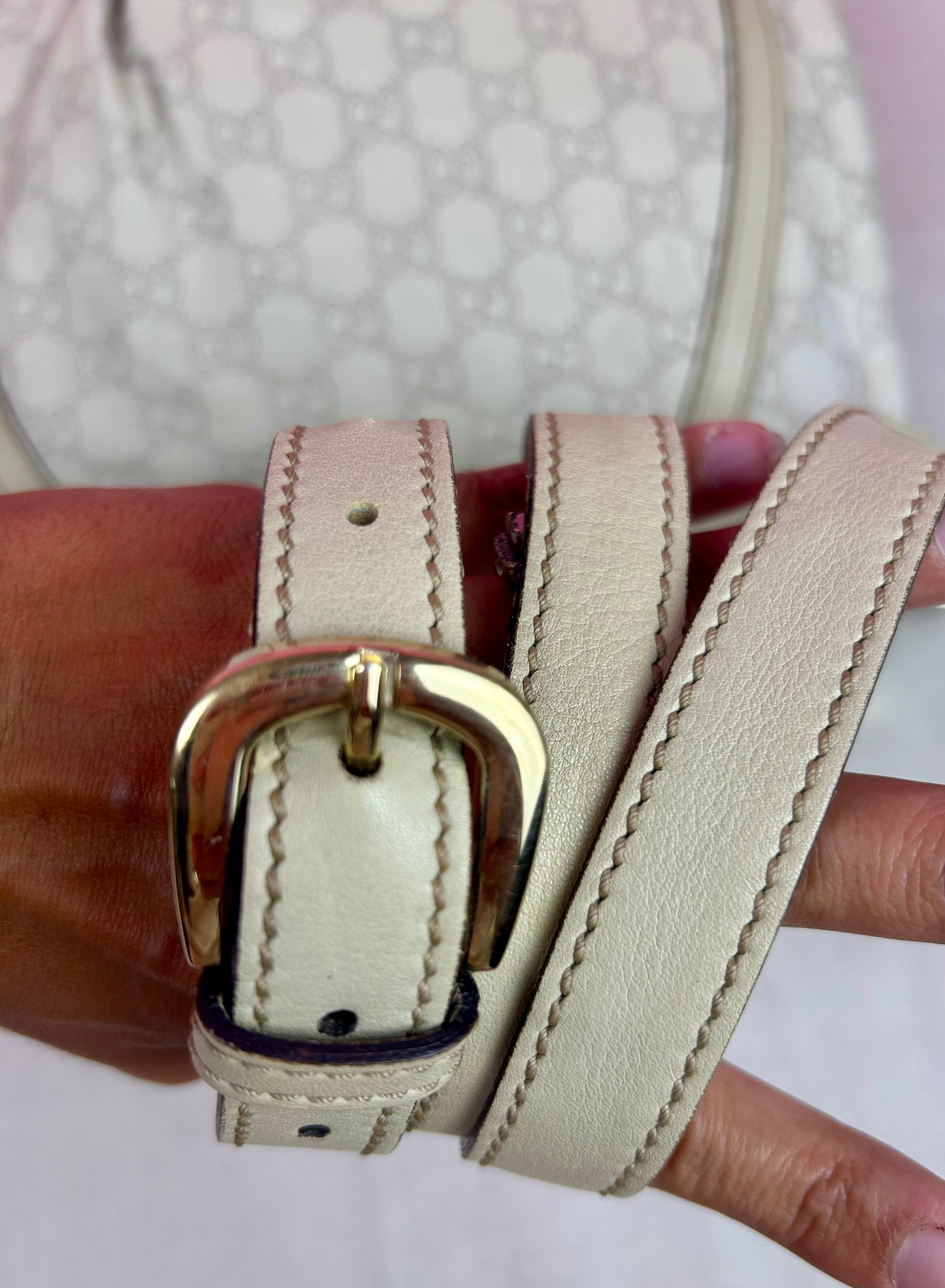White Gucci Crossbody