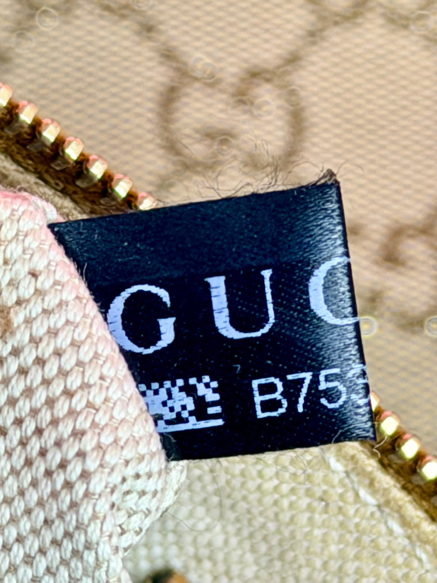 Brown Sparkle Gucci Tote