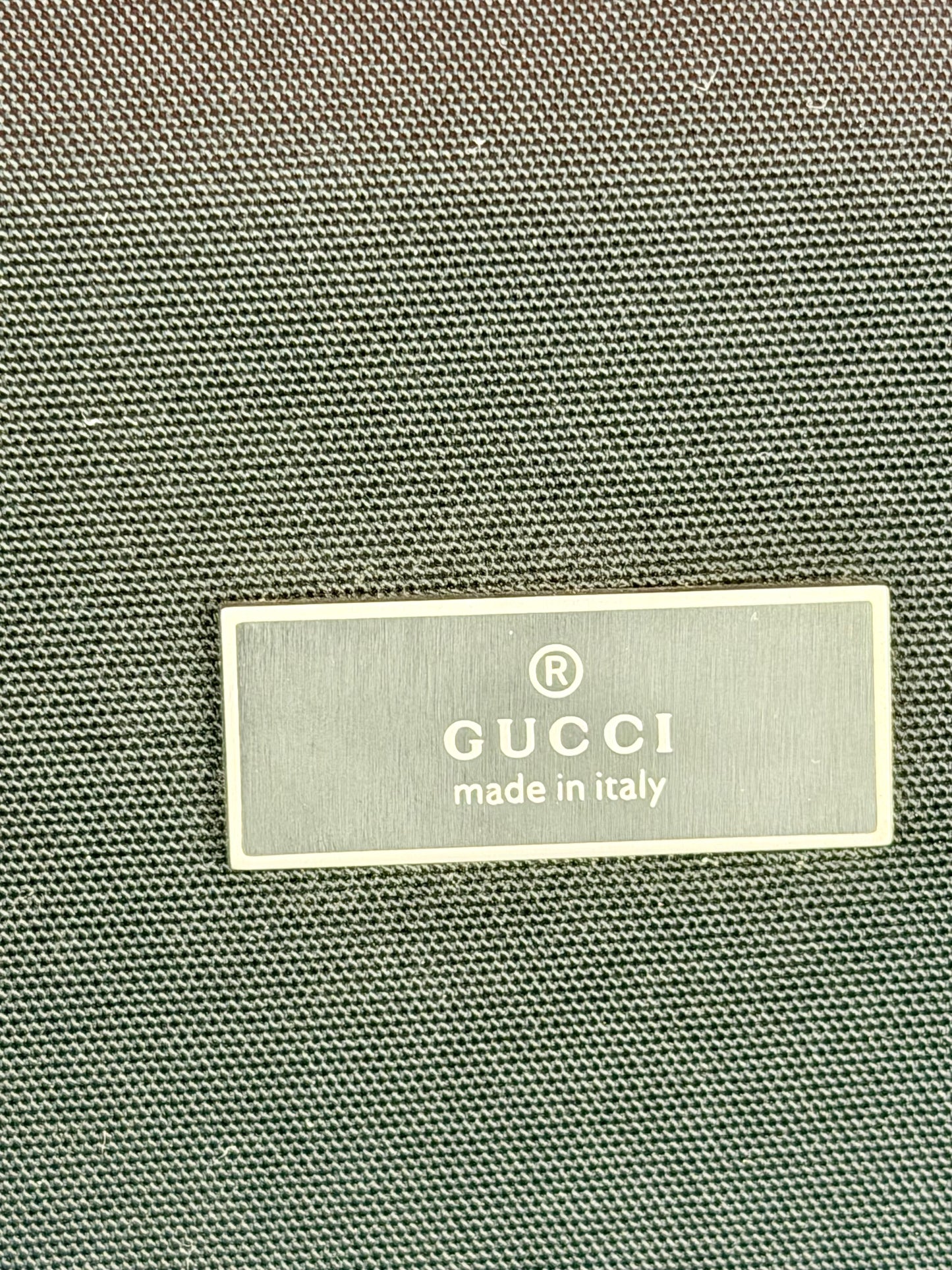 Gucci Black Nylon Duffle