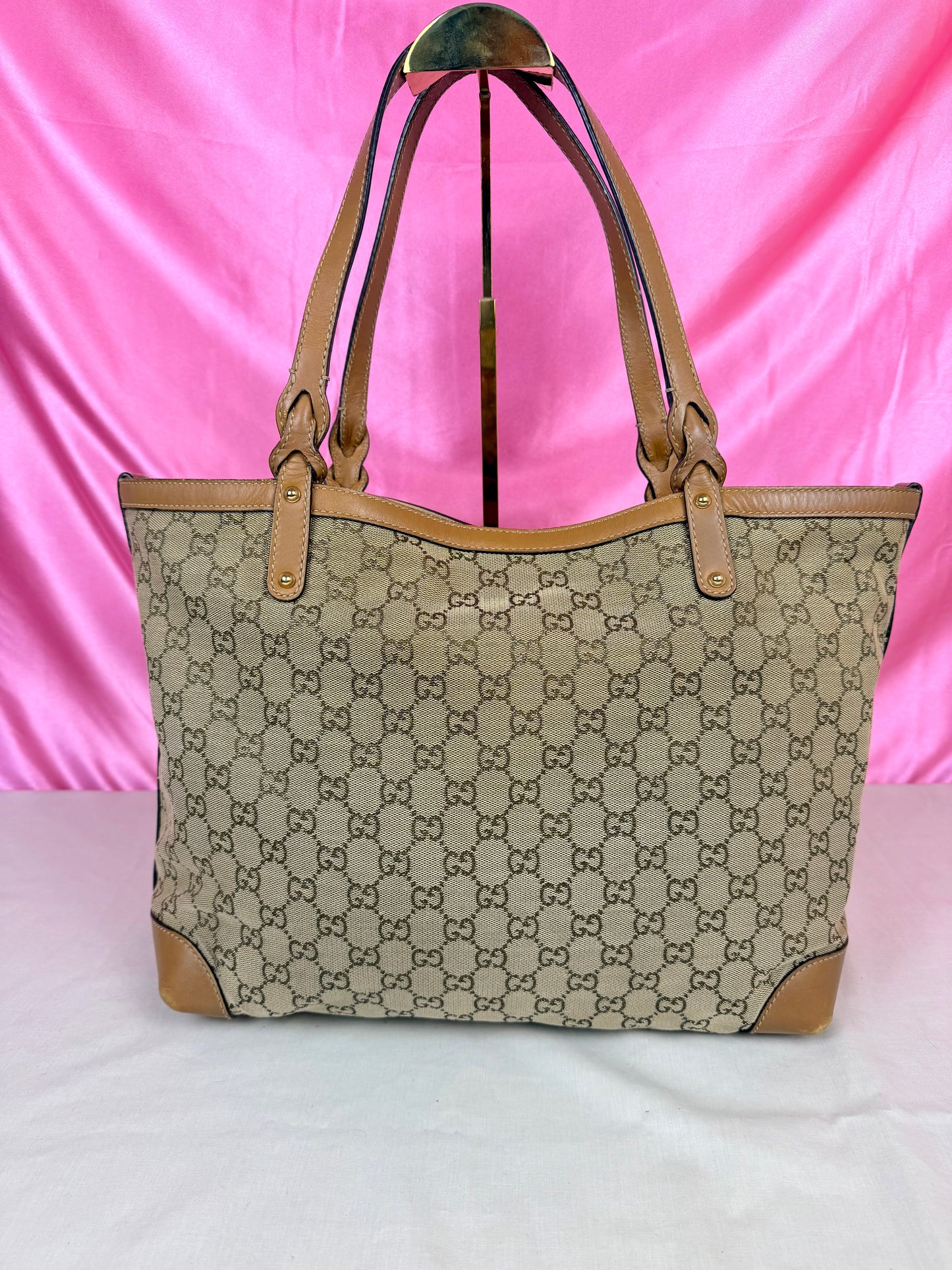 Brown Sparkle Gucci Tote