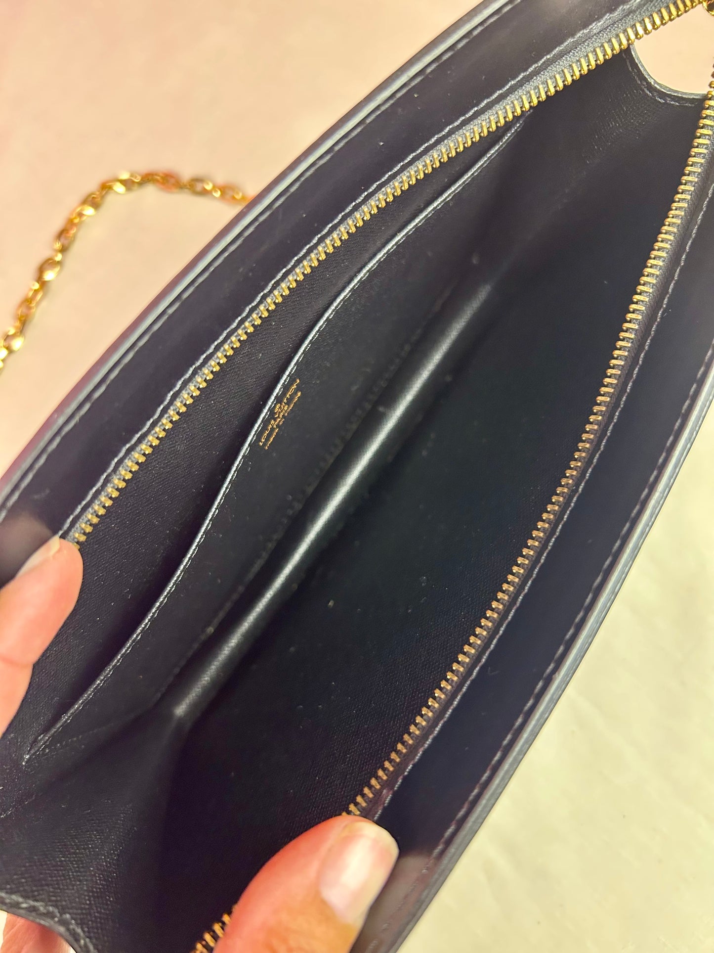 Black Epi Homme Clutch/Crossbody