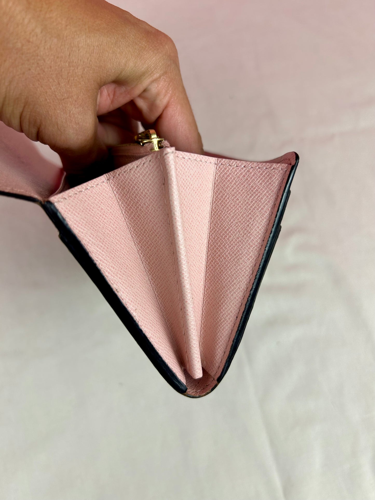 Sarah Wallet NM in DE/Rose
