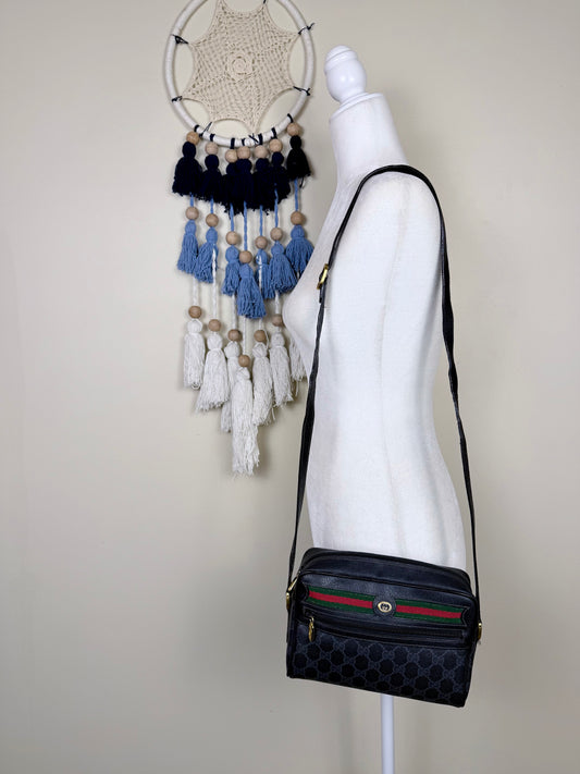 Black Rectangular Sherry Line