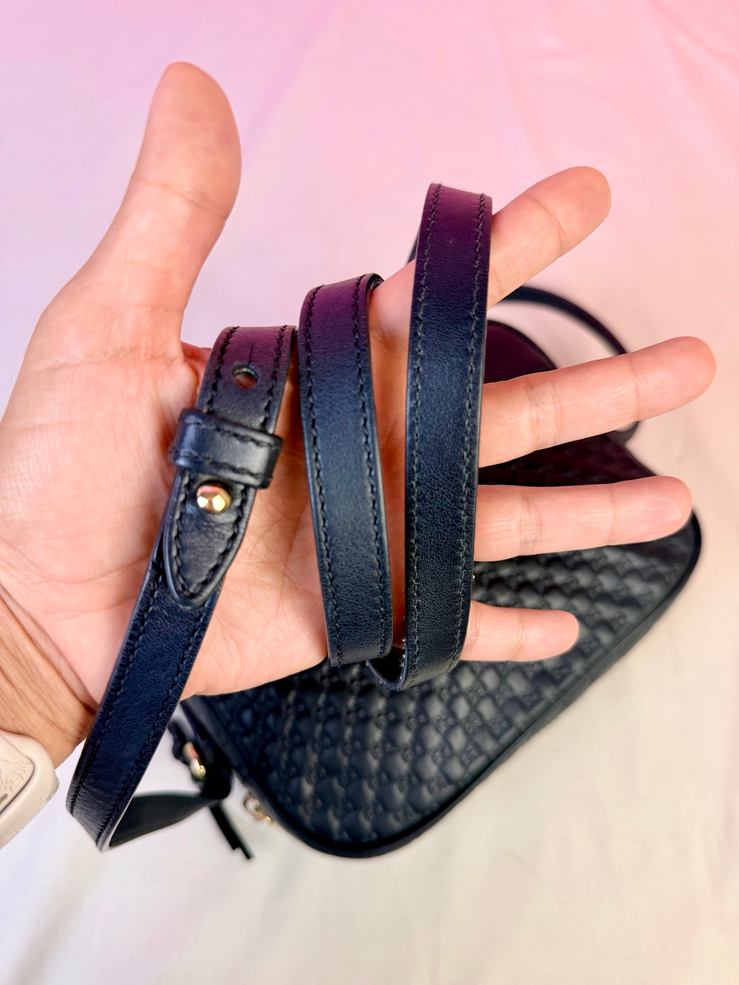 Black MicroGuccissima Bree