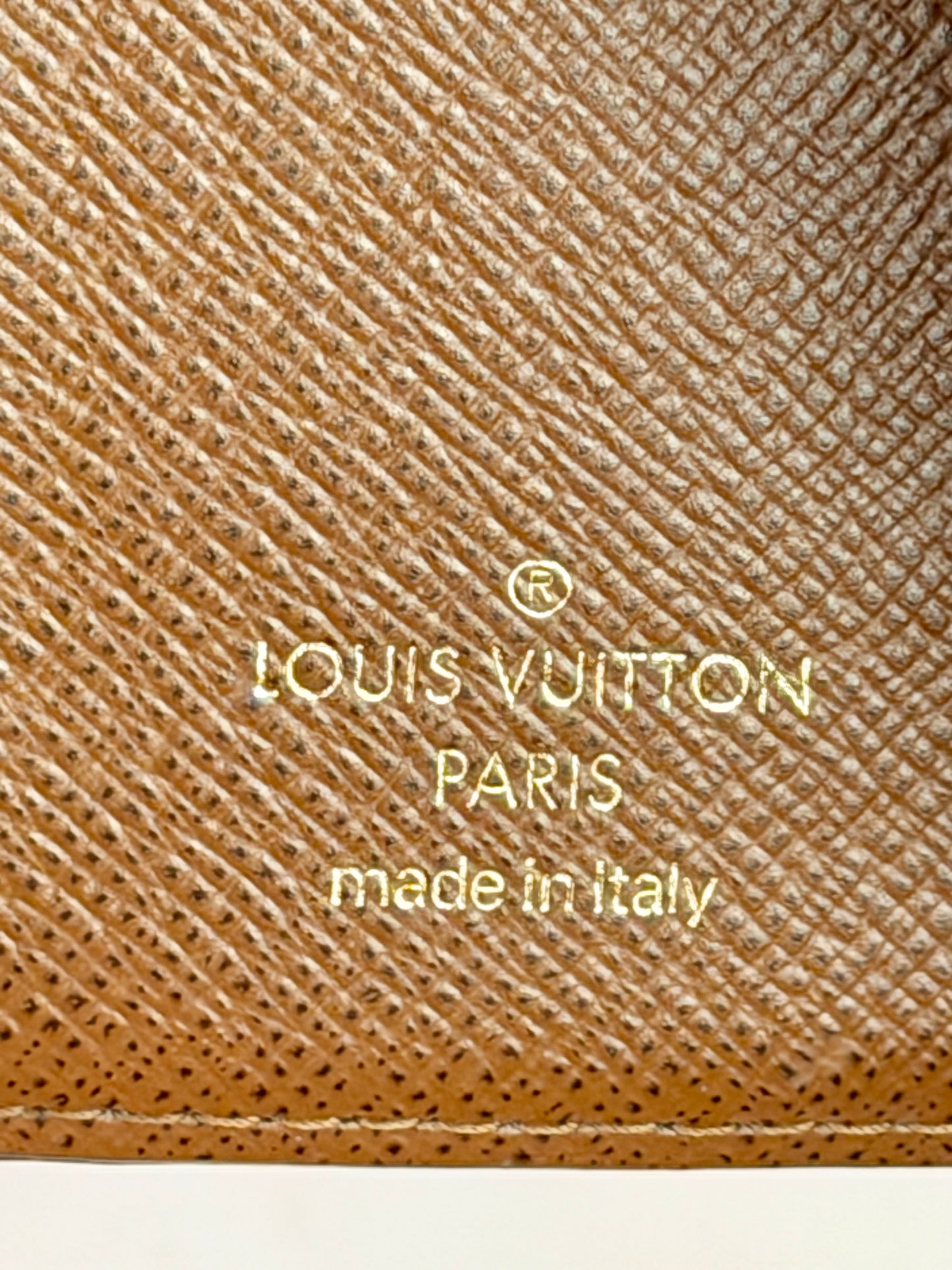 Victorine Compact Wallet in Monogram/Brown
