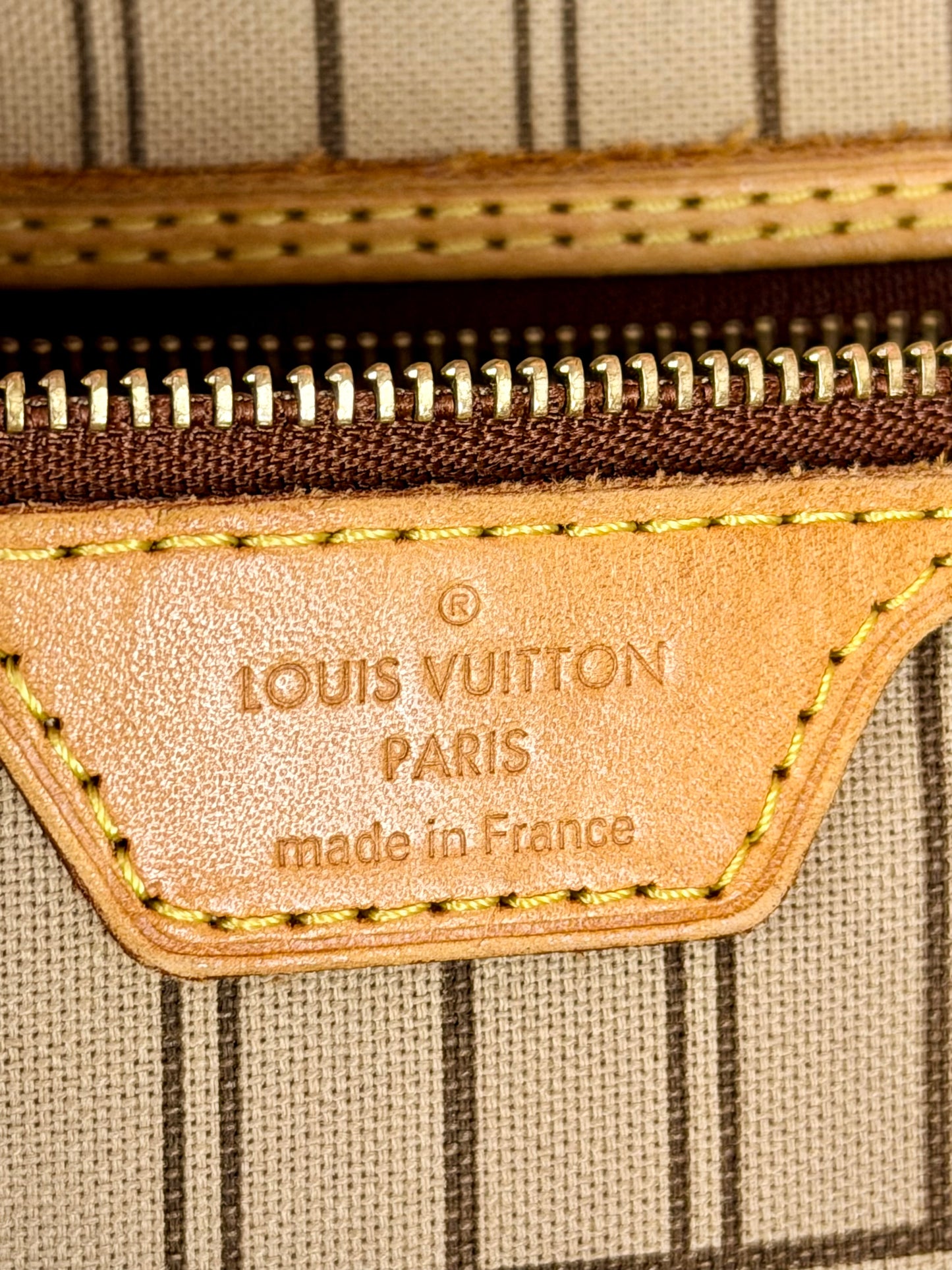 Neverfull MM in Monogram/Beige