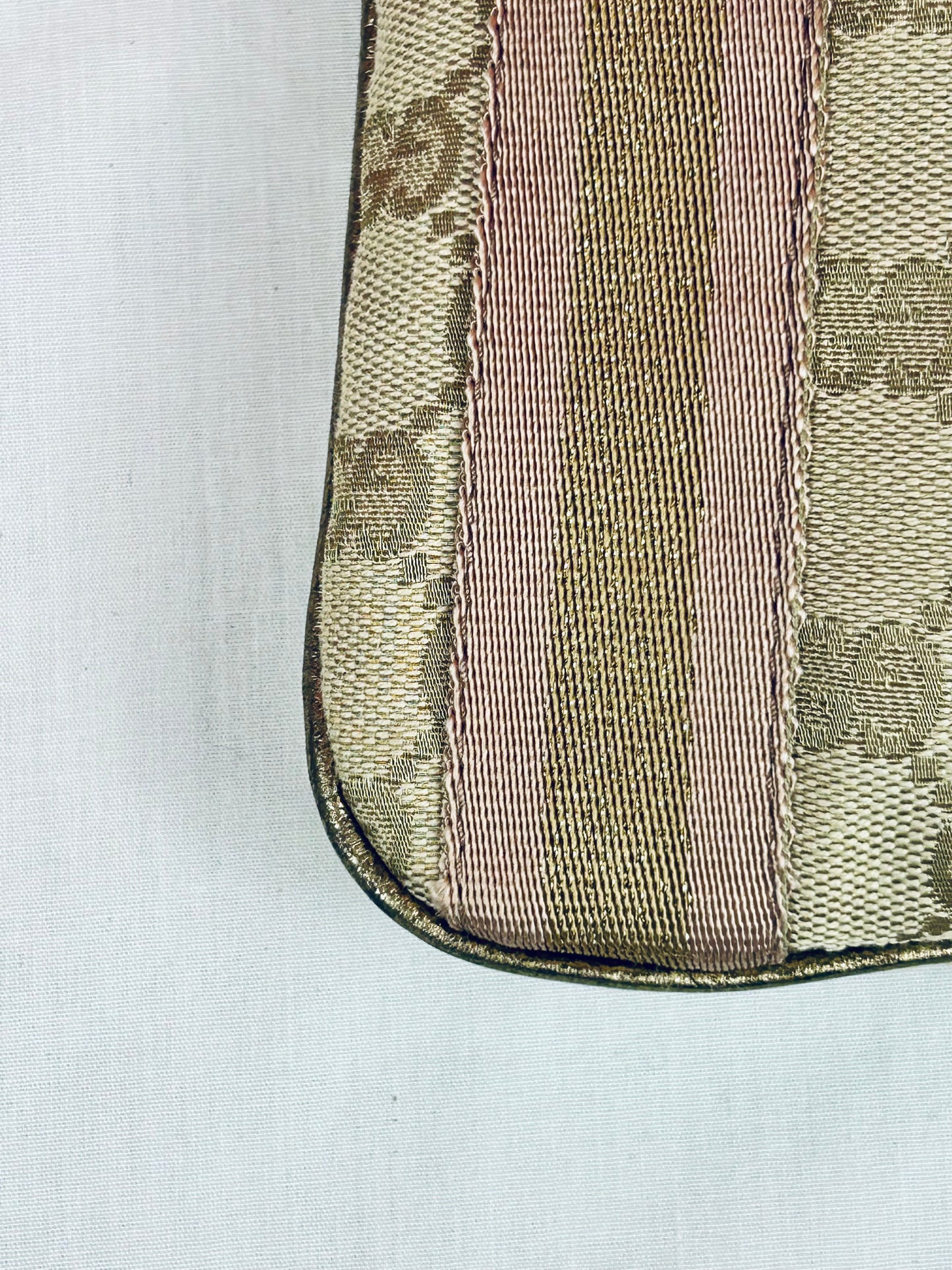 Gucci Bronze Ribbon Crossbody