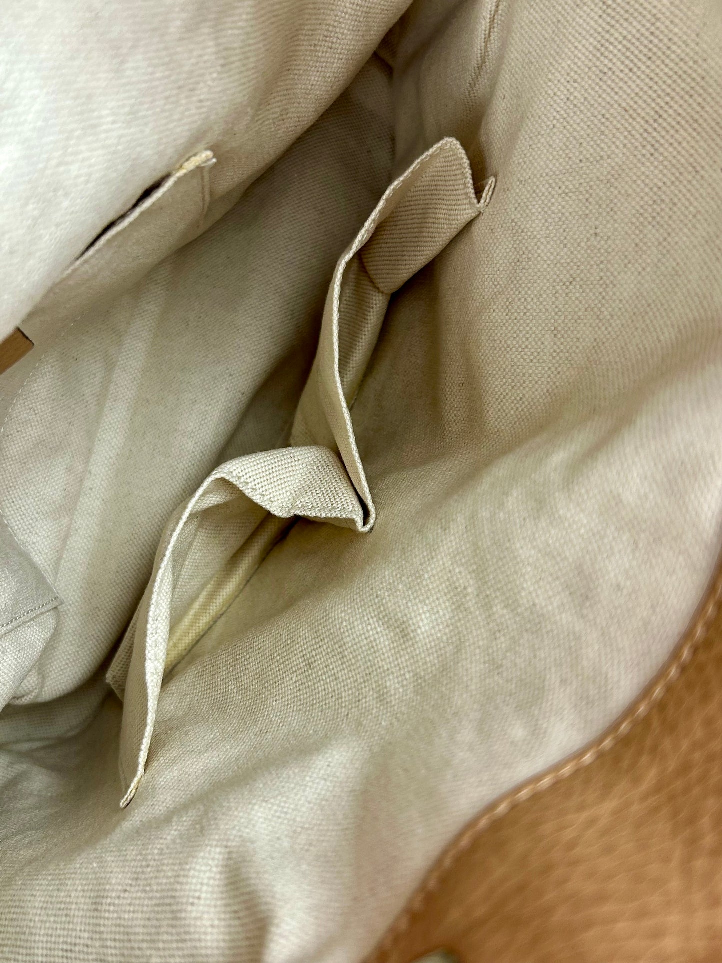 Gucci Tan Leather Bamboo Backpack (New Model)
