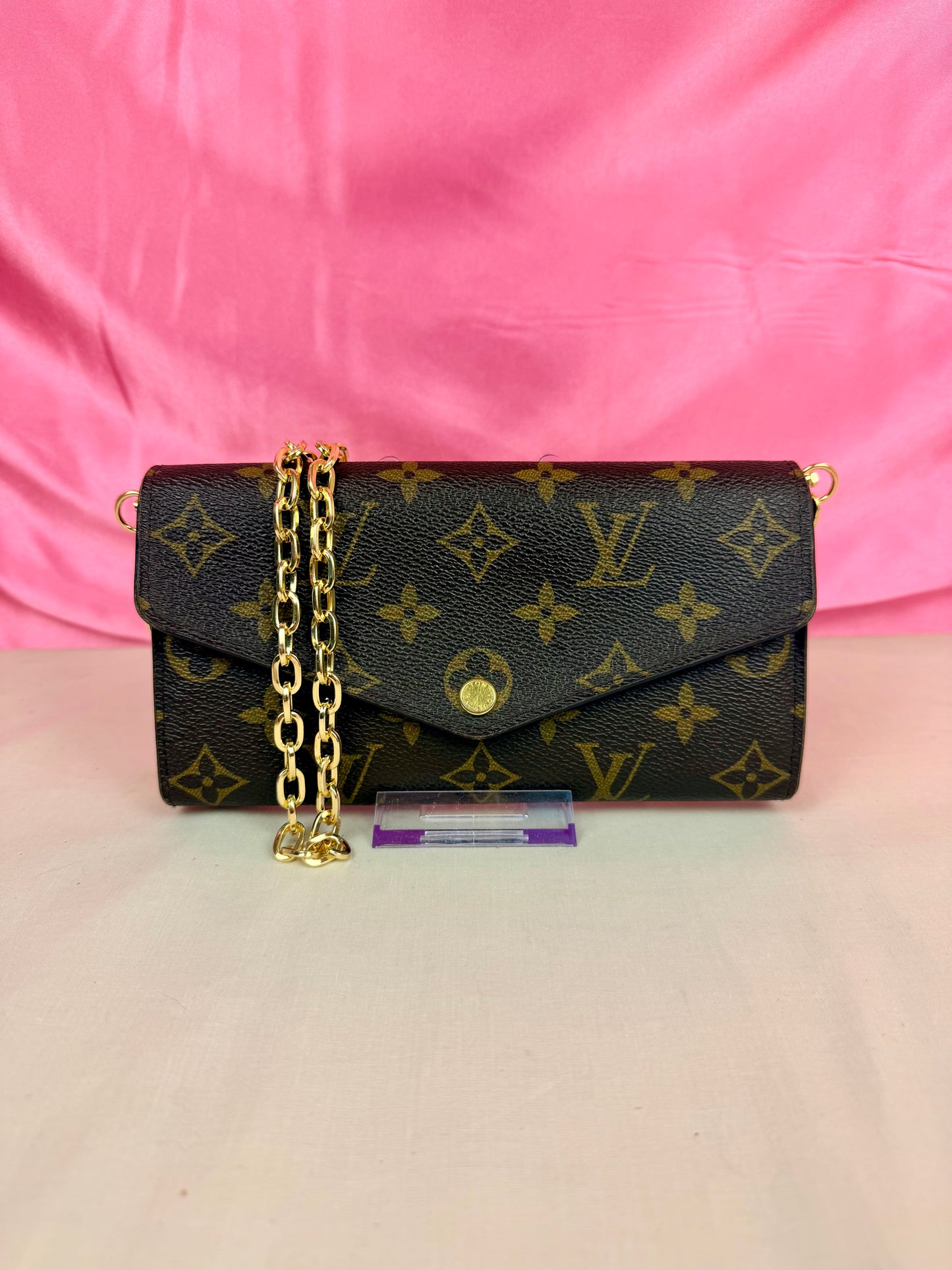 Sarah Wallet Mono/Berry