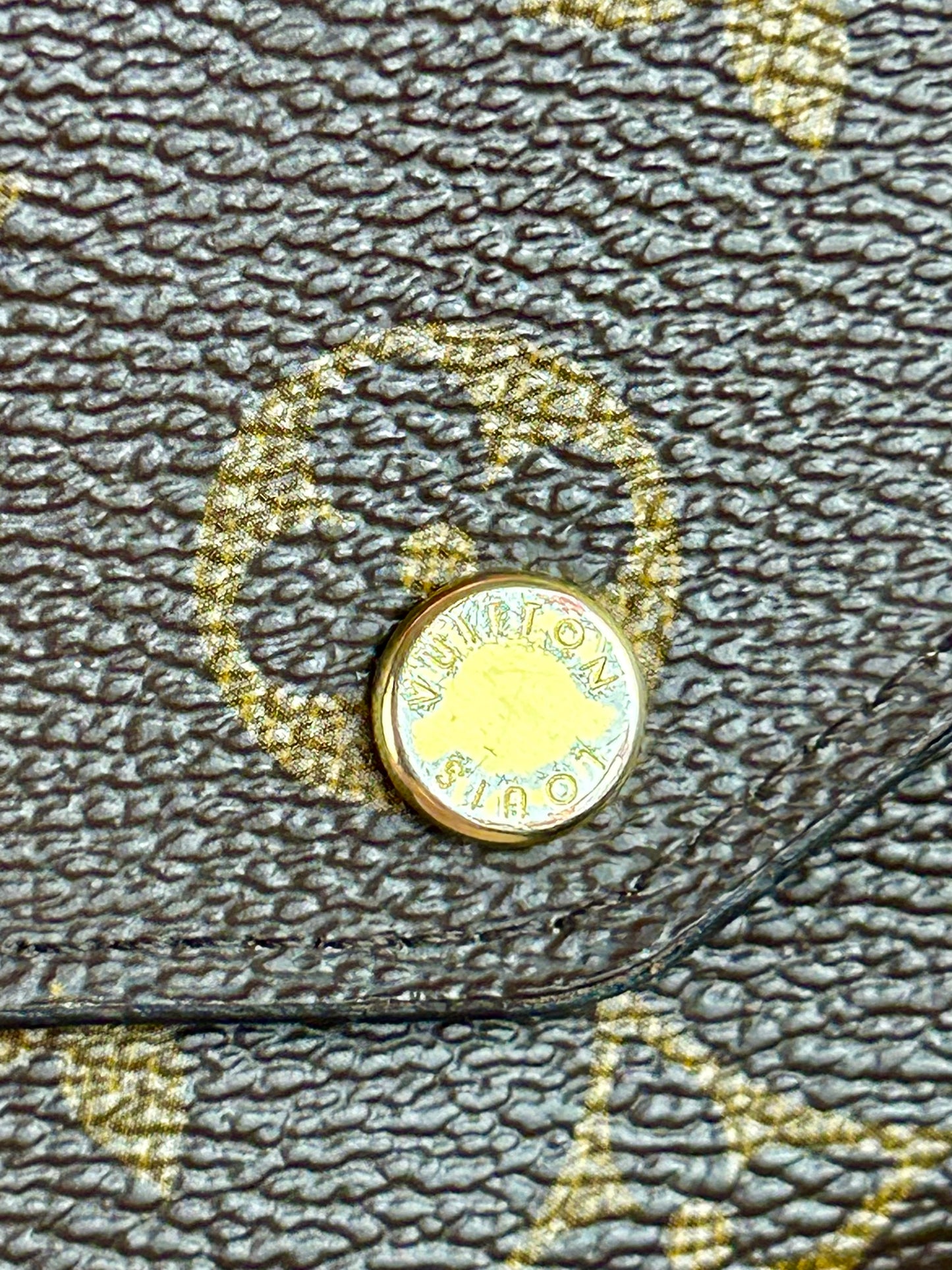 Sarah Wallet NM in Monogram/Rose