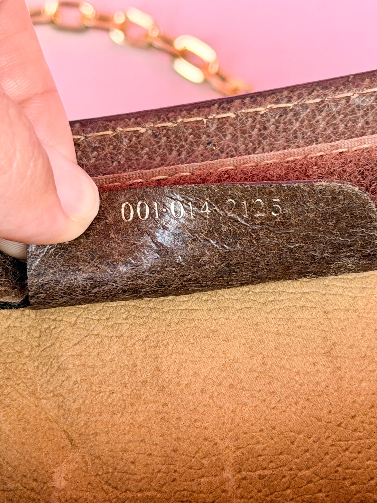 Sherry Line Clutch on Chain