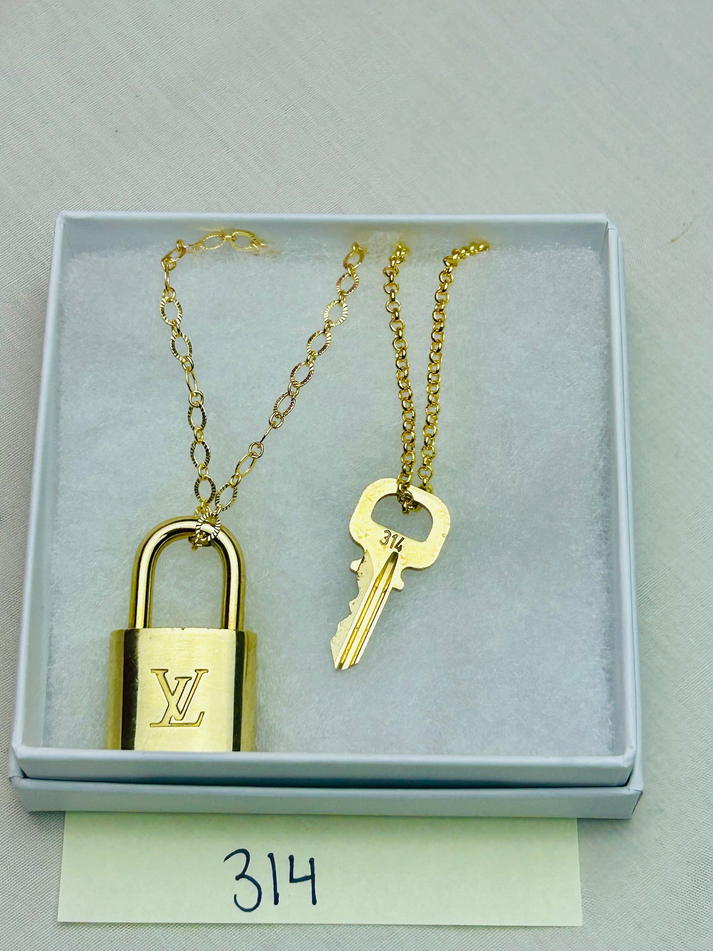 Lock and Key Necklaces