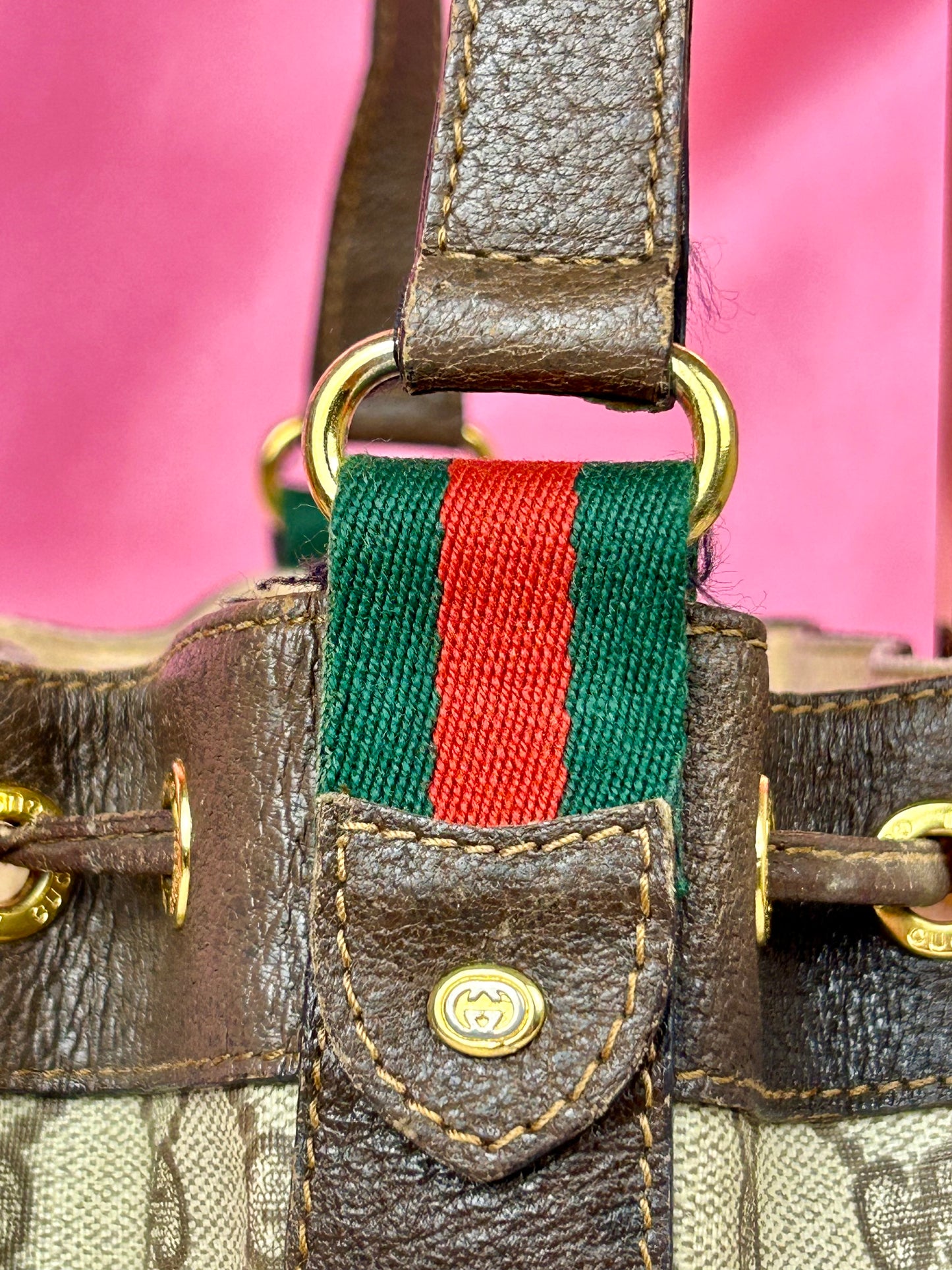 Gucci Sherry Line Bucket