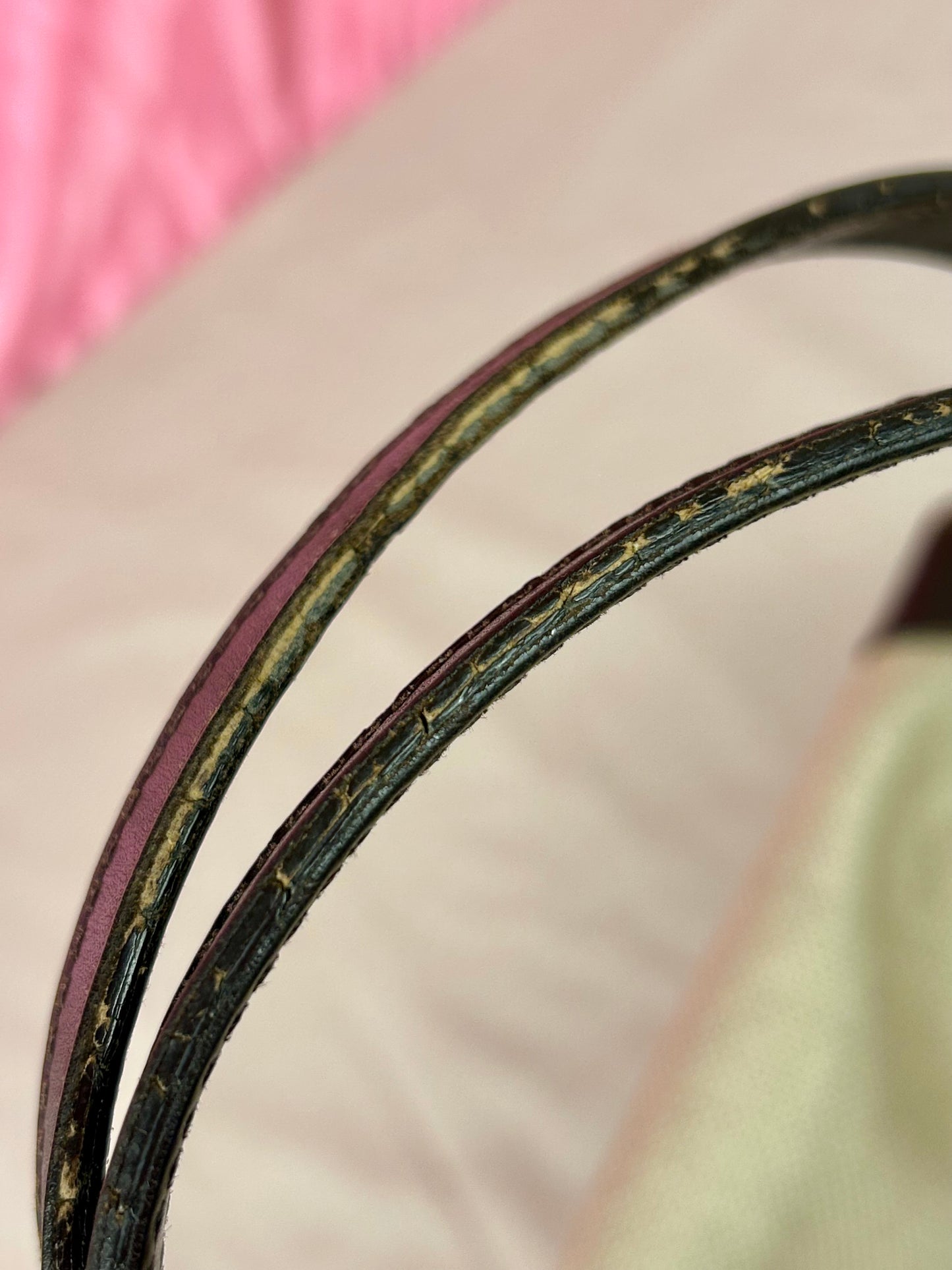 Brown and Linen Gucci Tote and Pouch