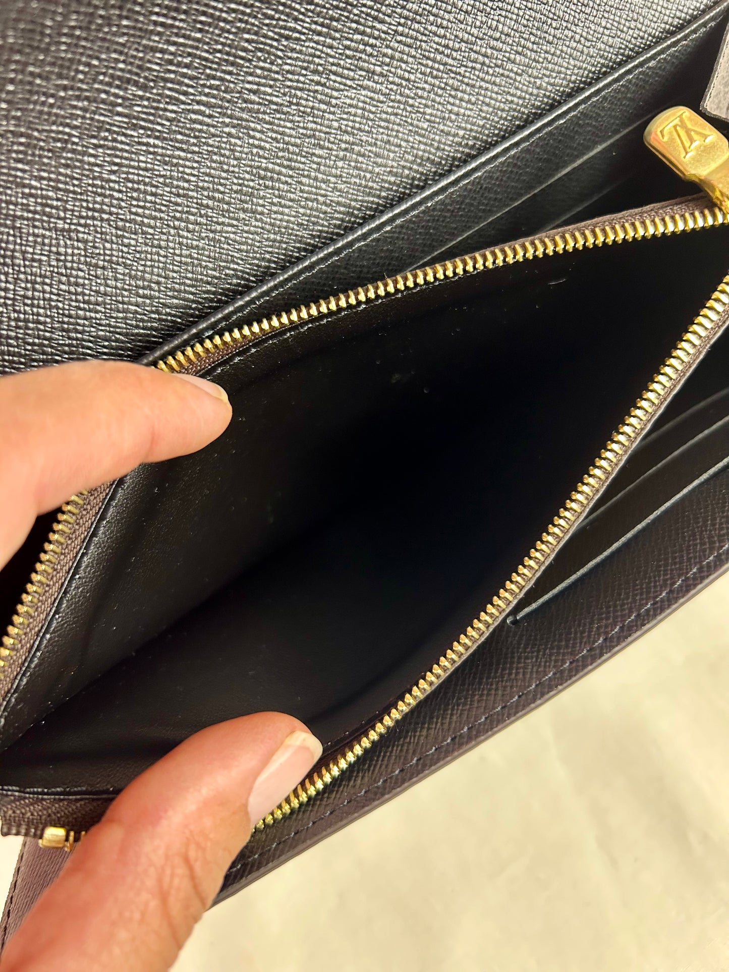 Reverse Monogram Sarah Wallet