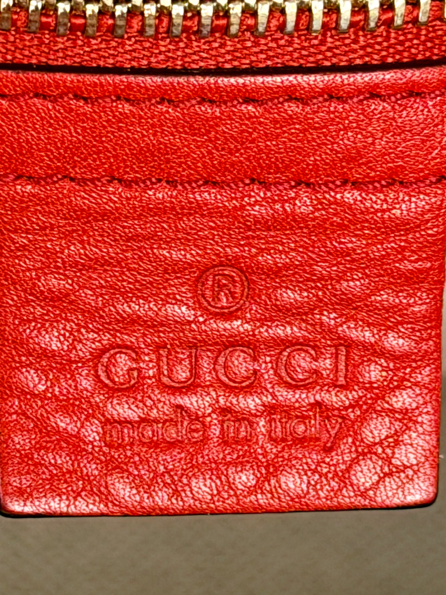 Red Gucci Soho Two-Way