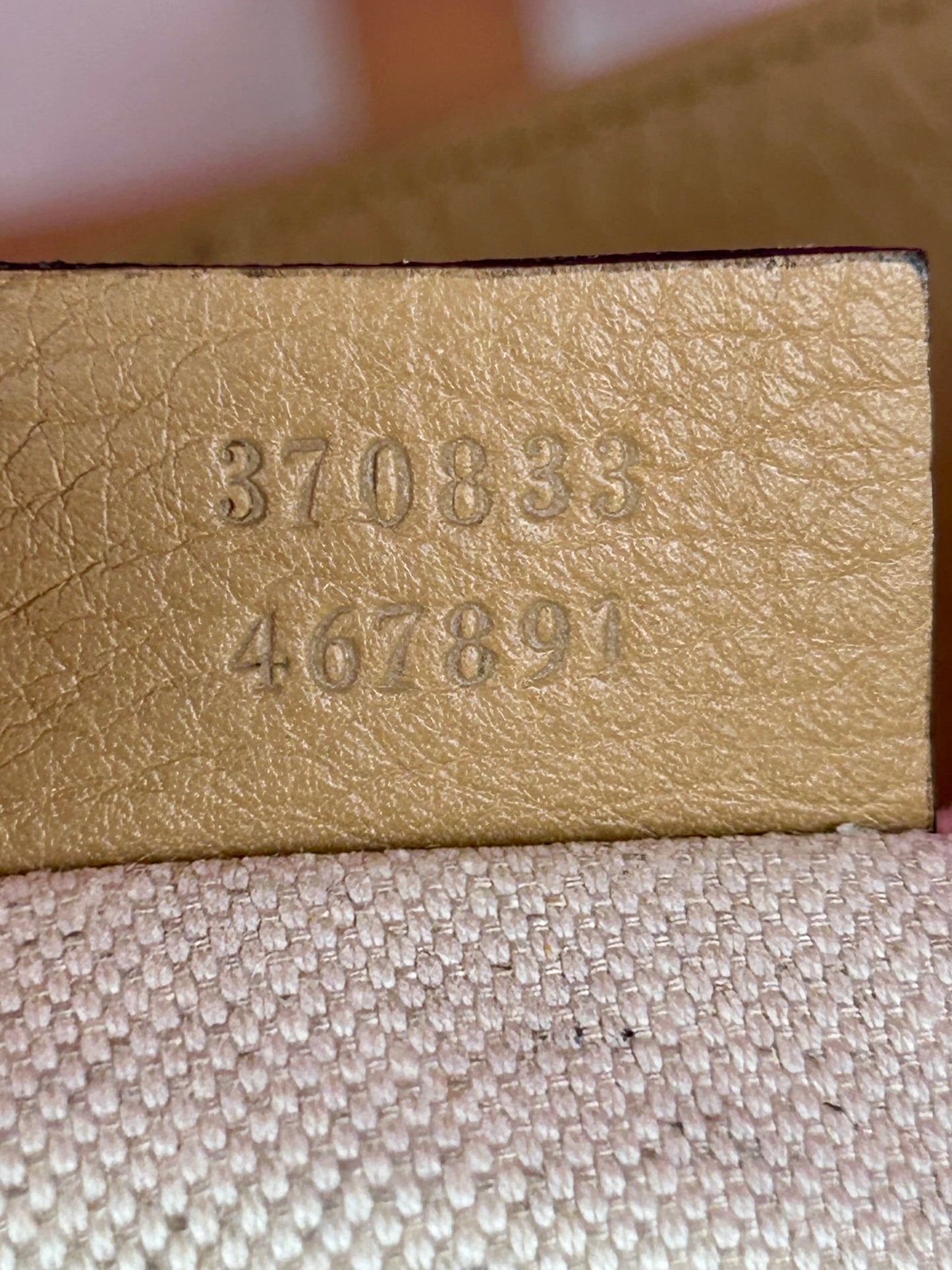 Gucci Tan Leather Bamboo Backpack (New Model)
