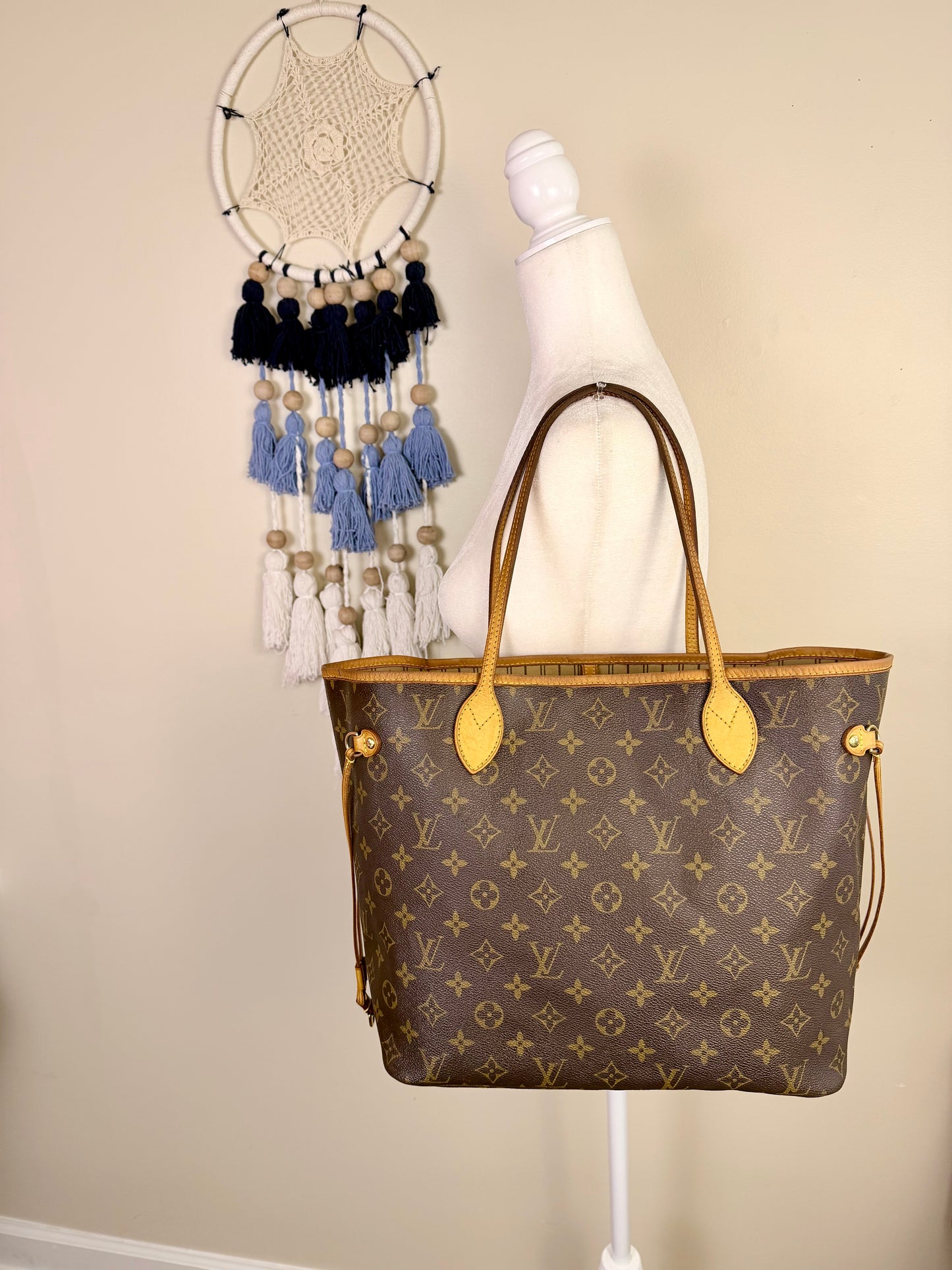 Neverfull MM Monogram/Beige