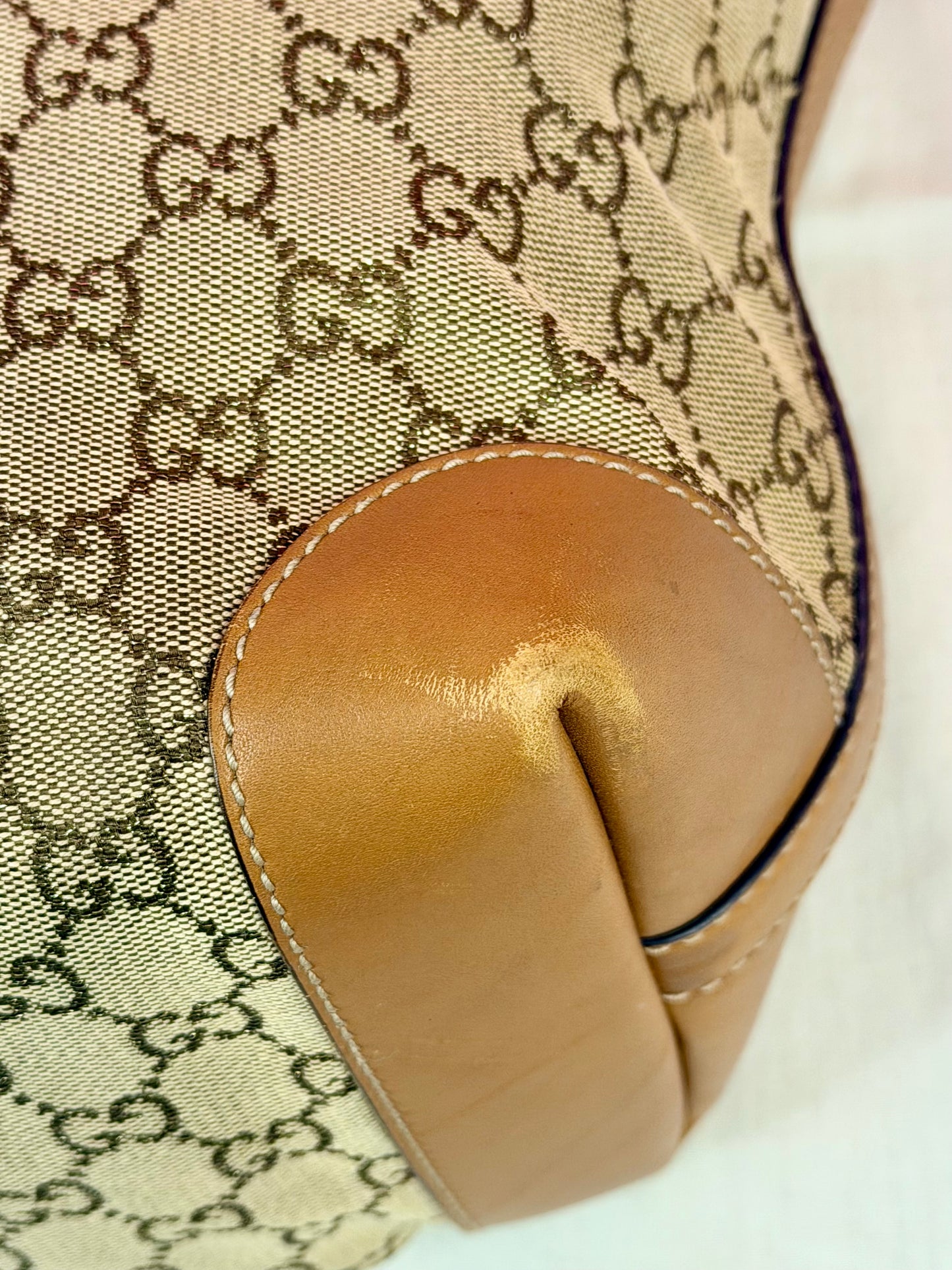 Brown Sparkle Gucci Tote