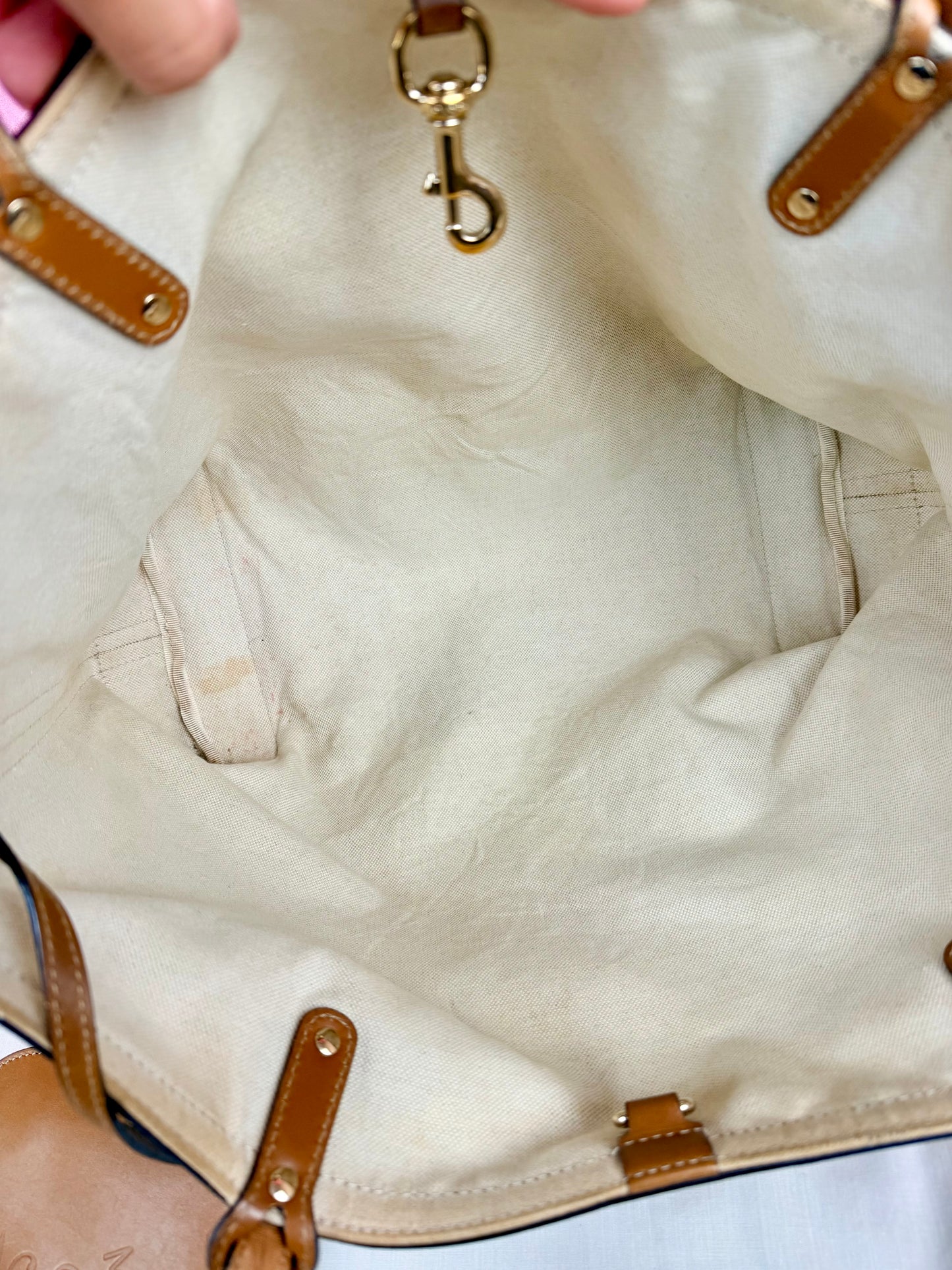Brown Sparkle Gucci Tote