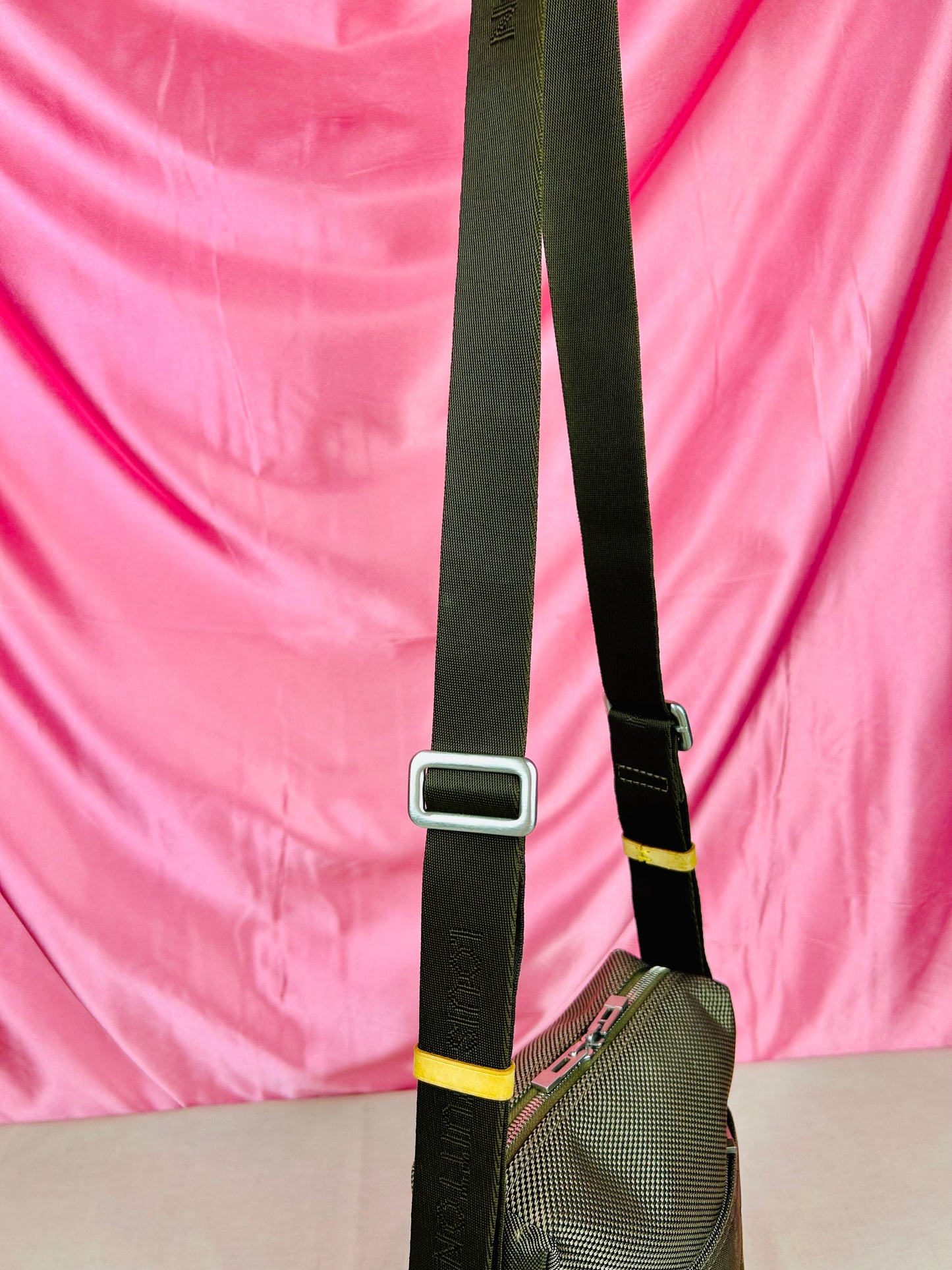 Citadin Terre Brown Damier Crossbody
