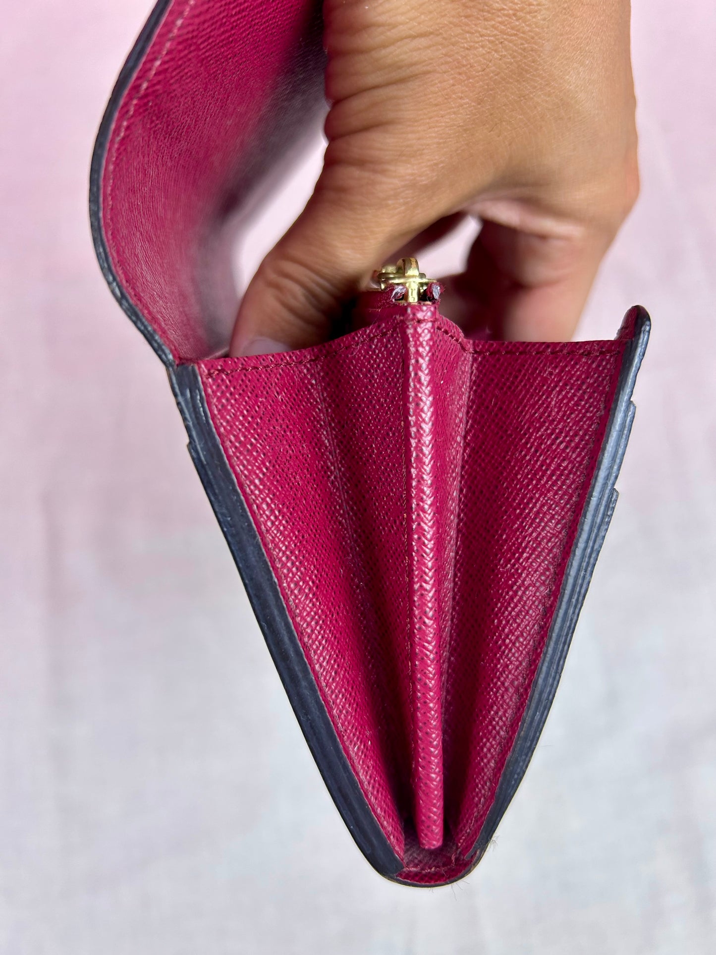 Louis Vuitton Sarah Wallet Monogram/Berry