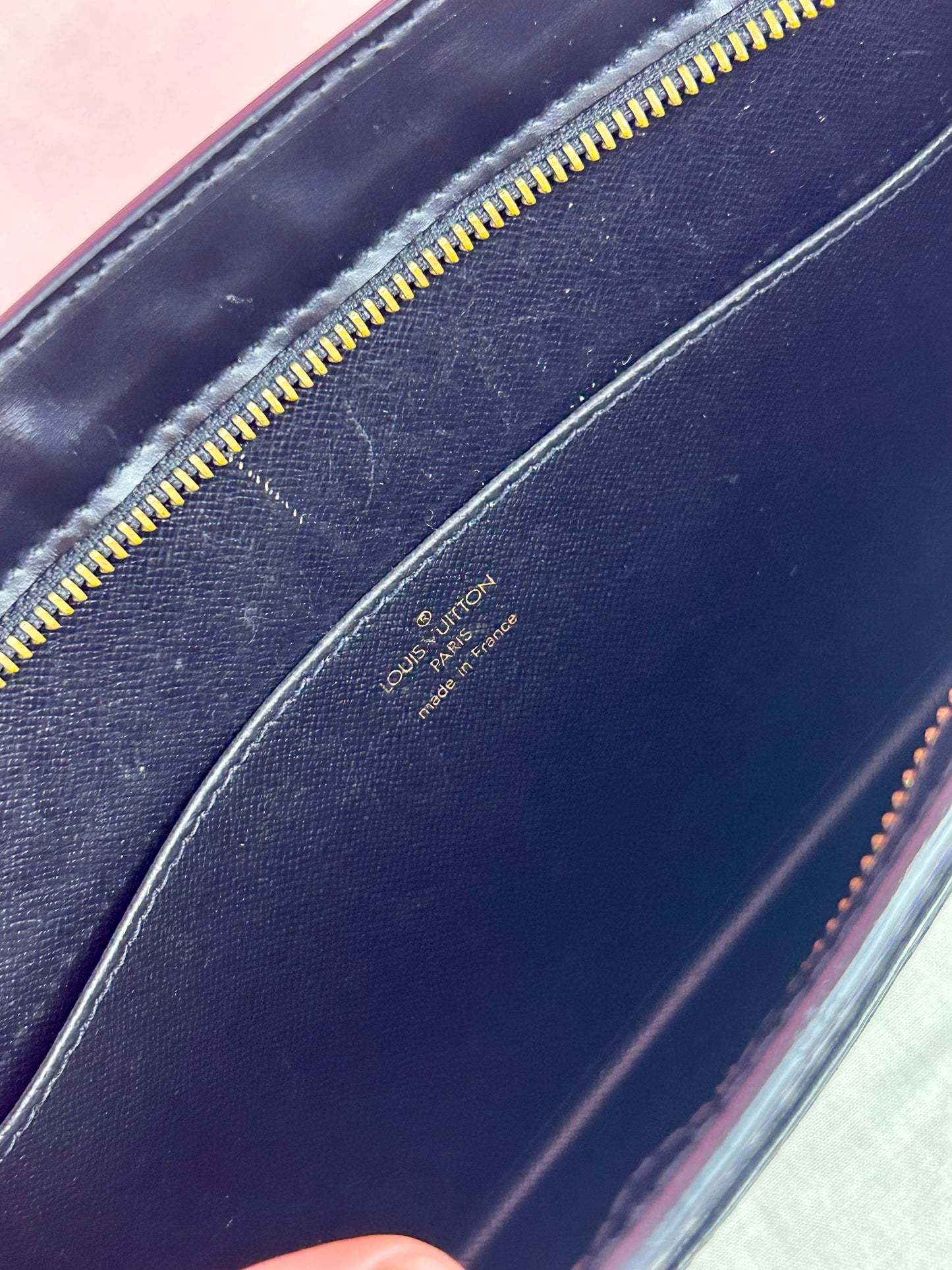 Black Epi Homme Clutch/Crossbody