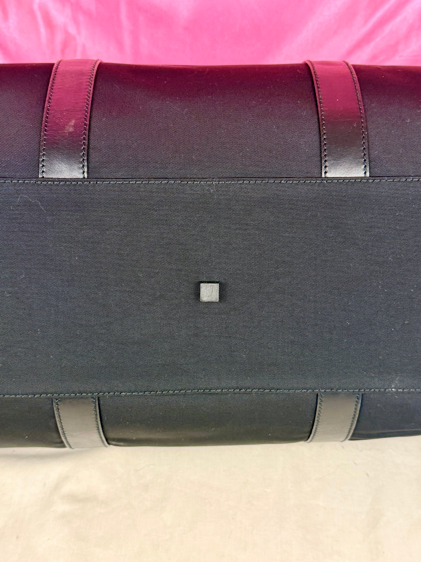 Gucci Black Nylon Duffle