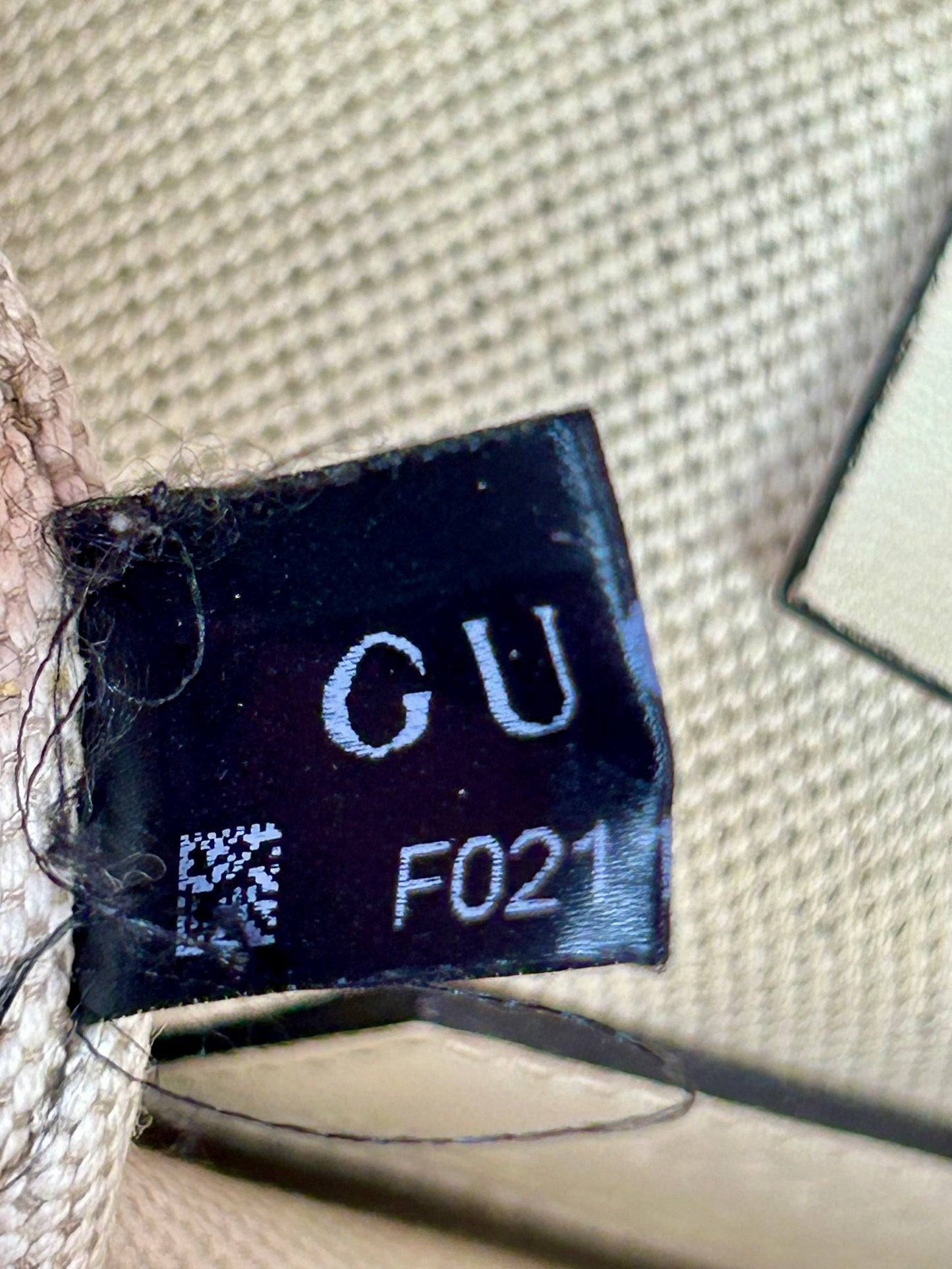 Small White Gucci Ribbon Tote