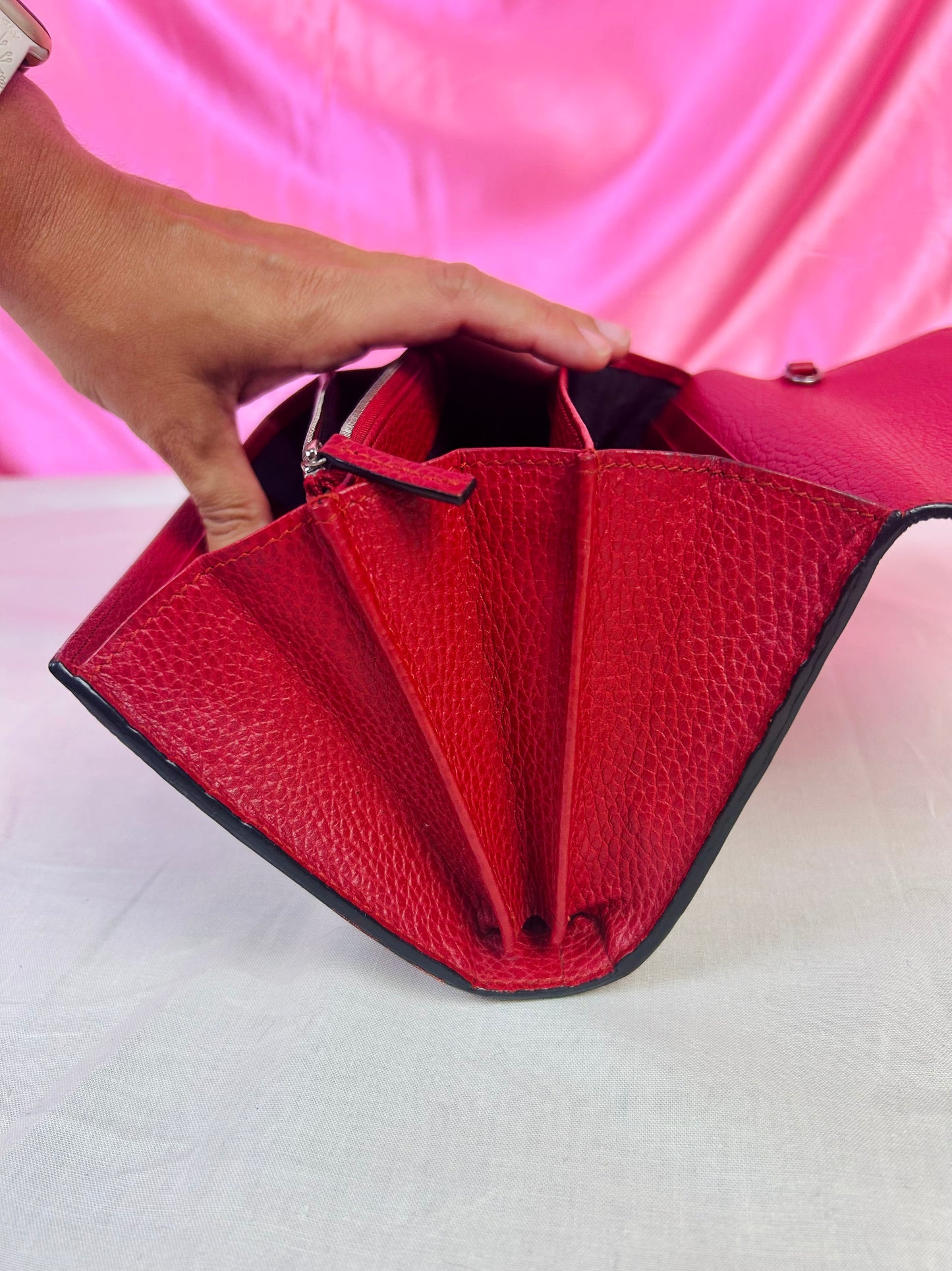 Gucci Red Dionysus Mini Chain Wallet