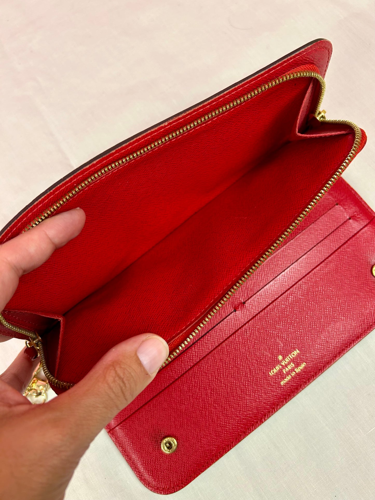 Insolaite Wallet Monogram/Red