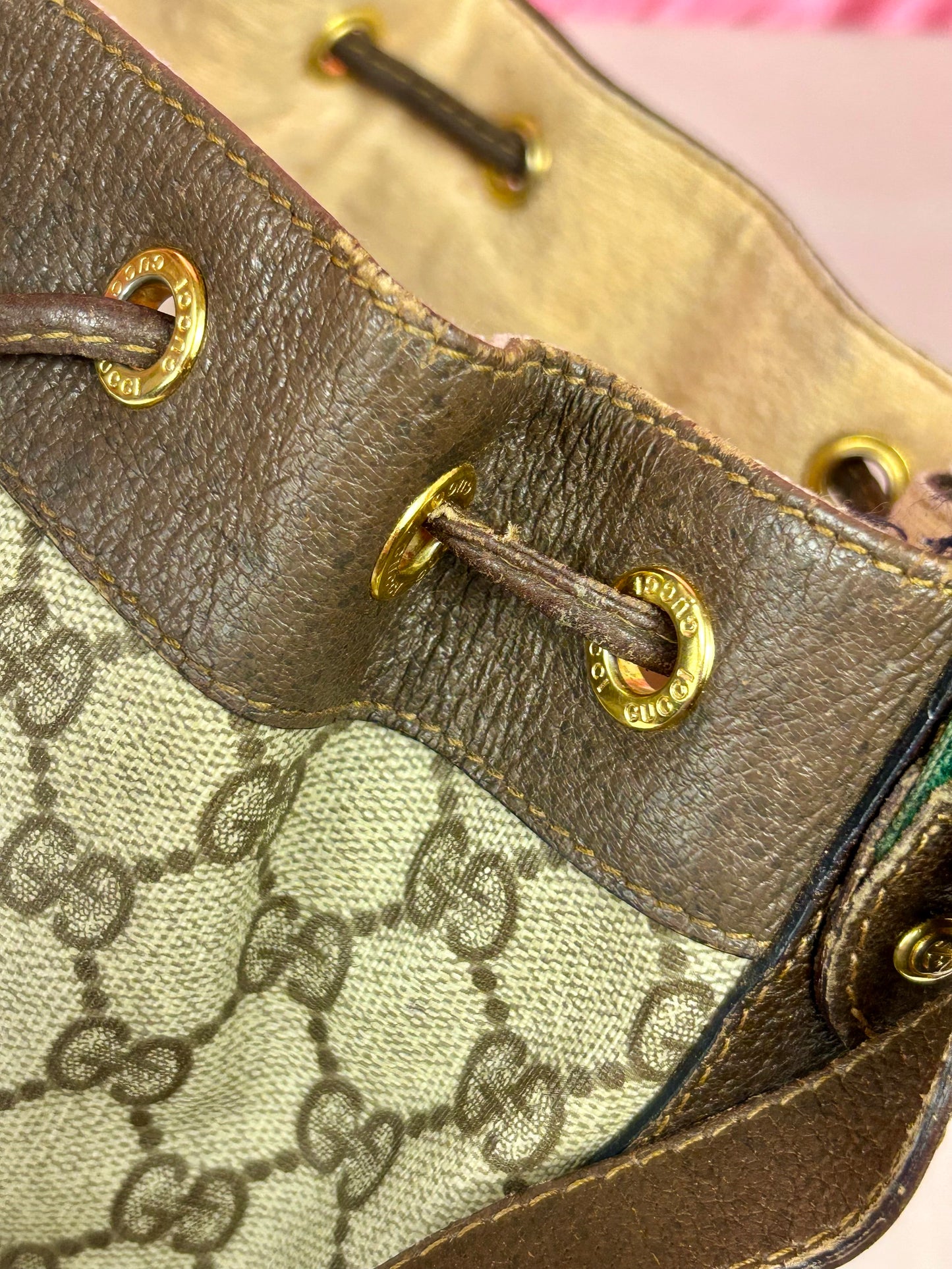 Gucci Sherry Line Bucket