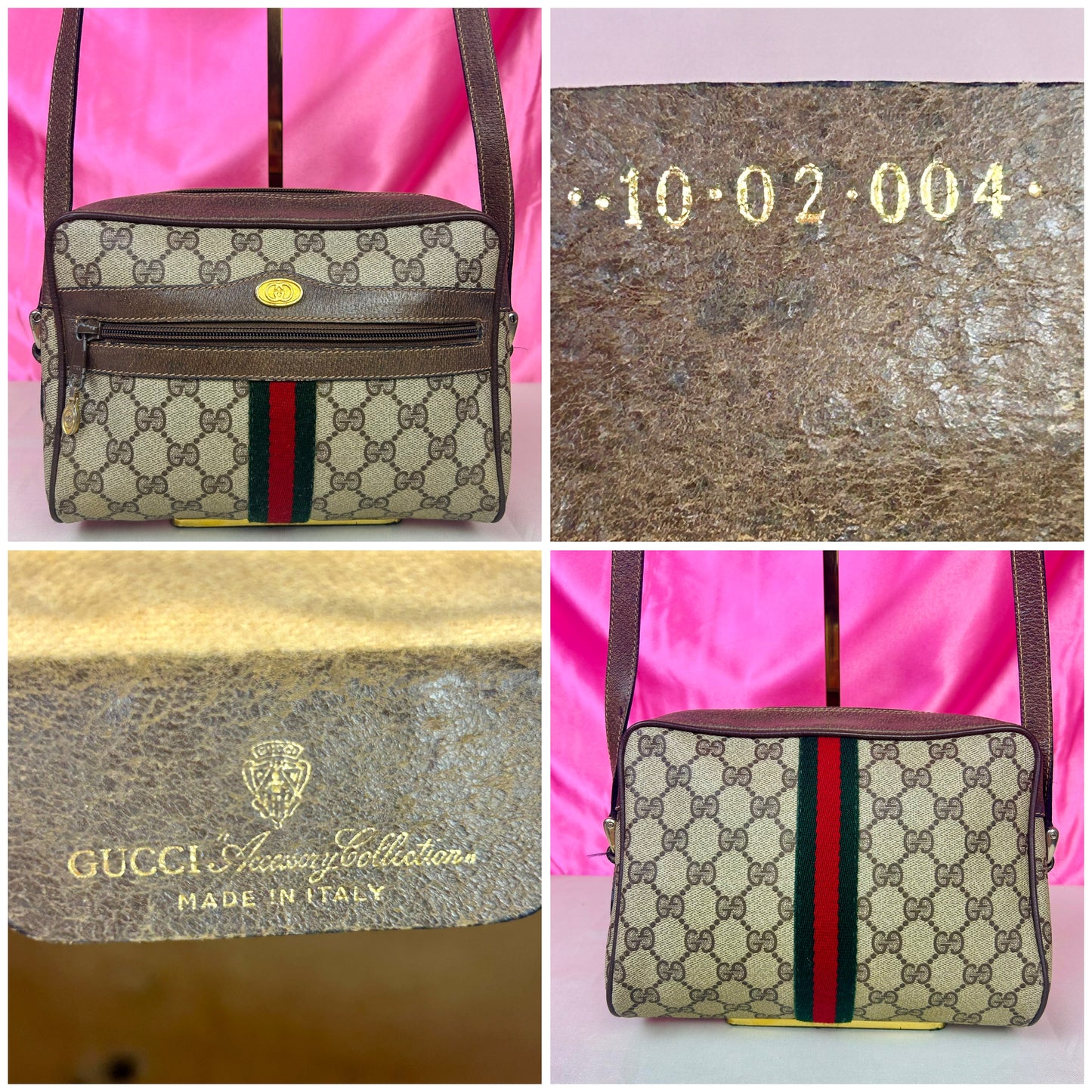 Medium Rectangular Sherry Line Gucci