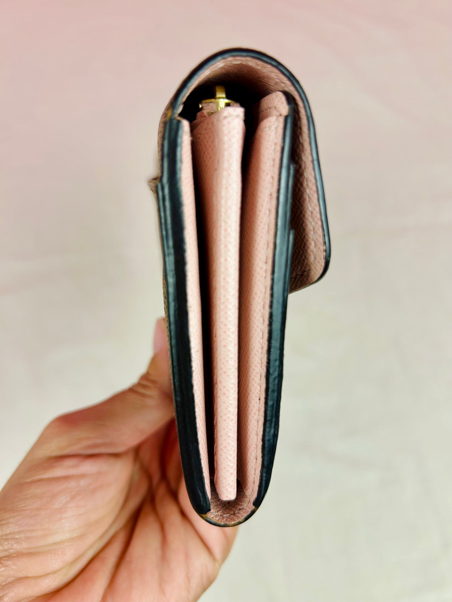 Sarah Wallet NM in DE/Rose