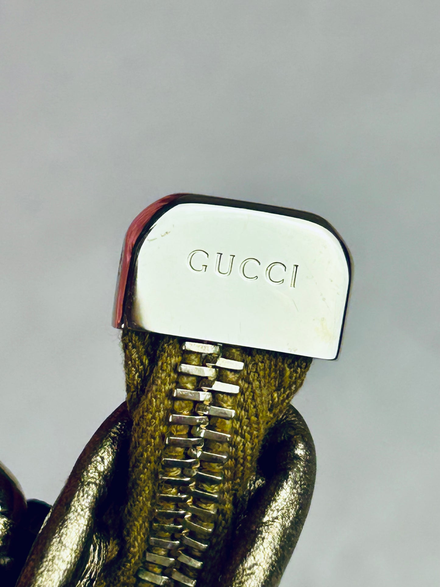 Gucci Bronze Ribbon Crossbody