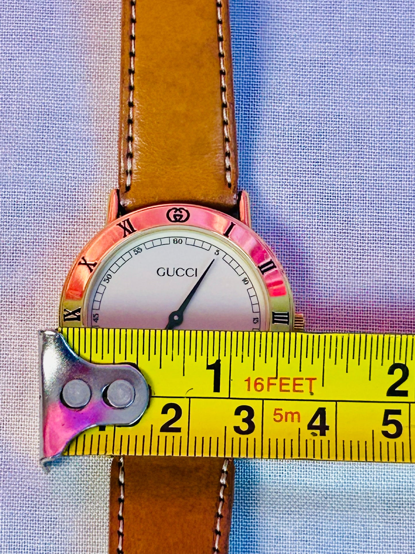 Gucci Vintage Leather Watch