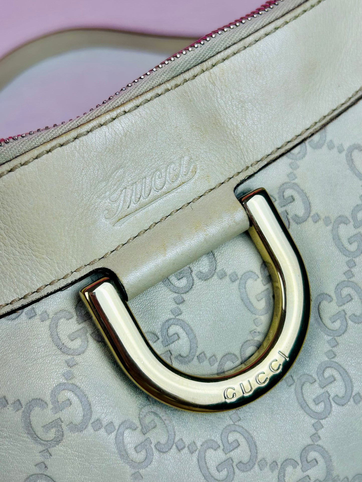 White Gucci Crossbody