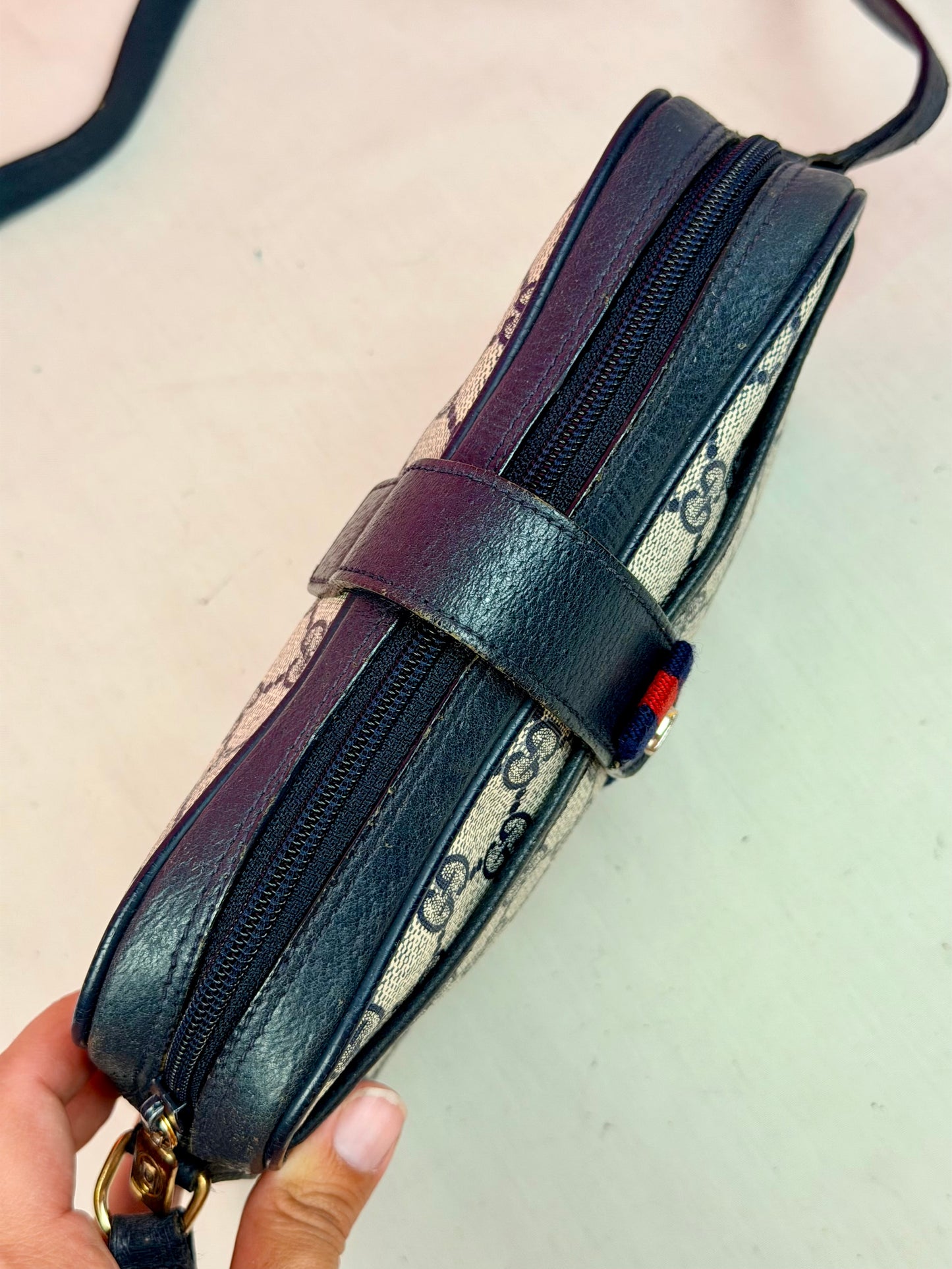 Navy Sherry Line Sling