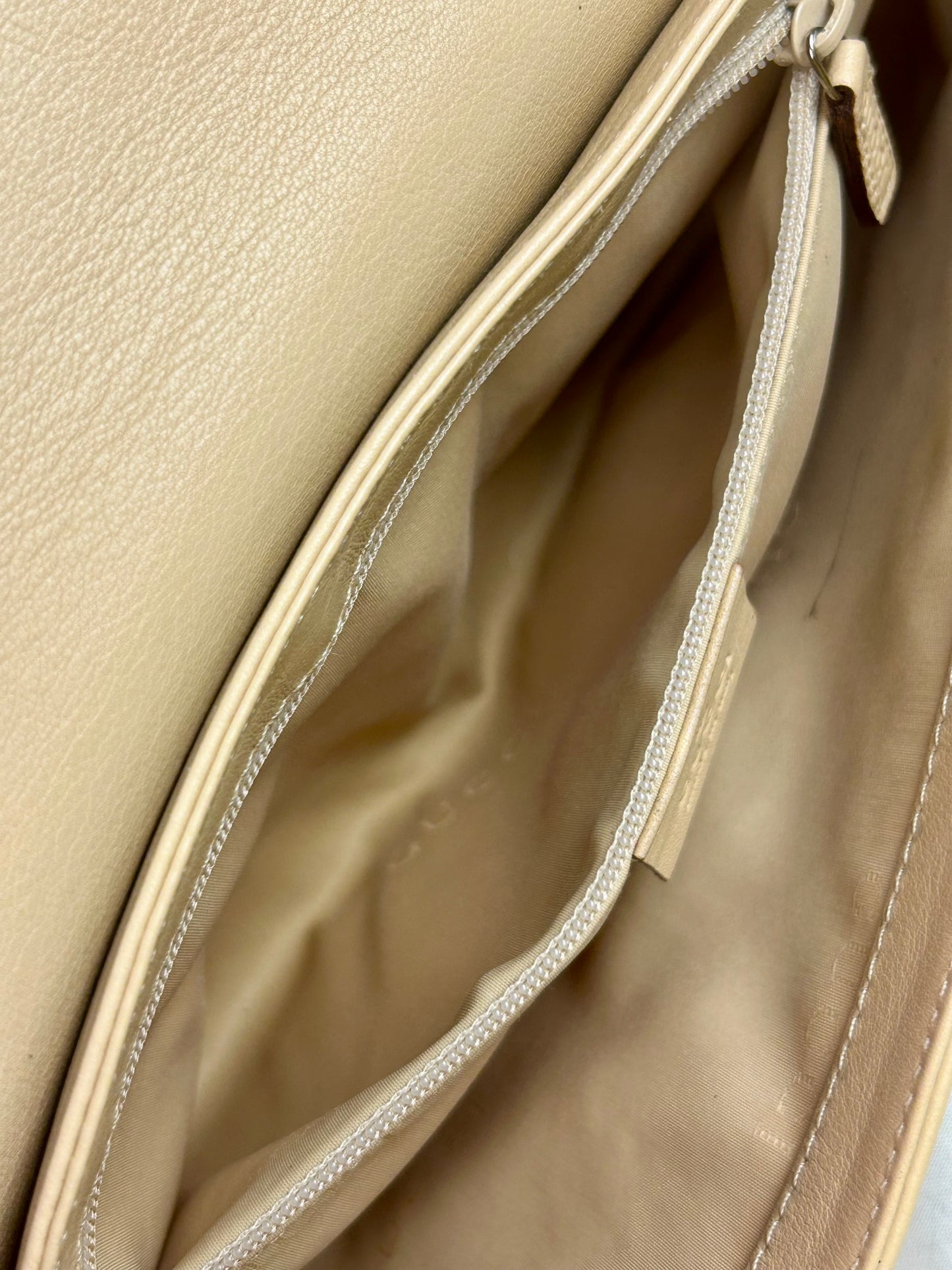 Gucci Beige Chain Shoulder Bag