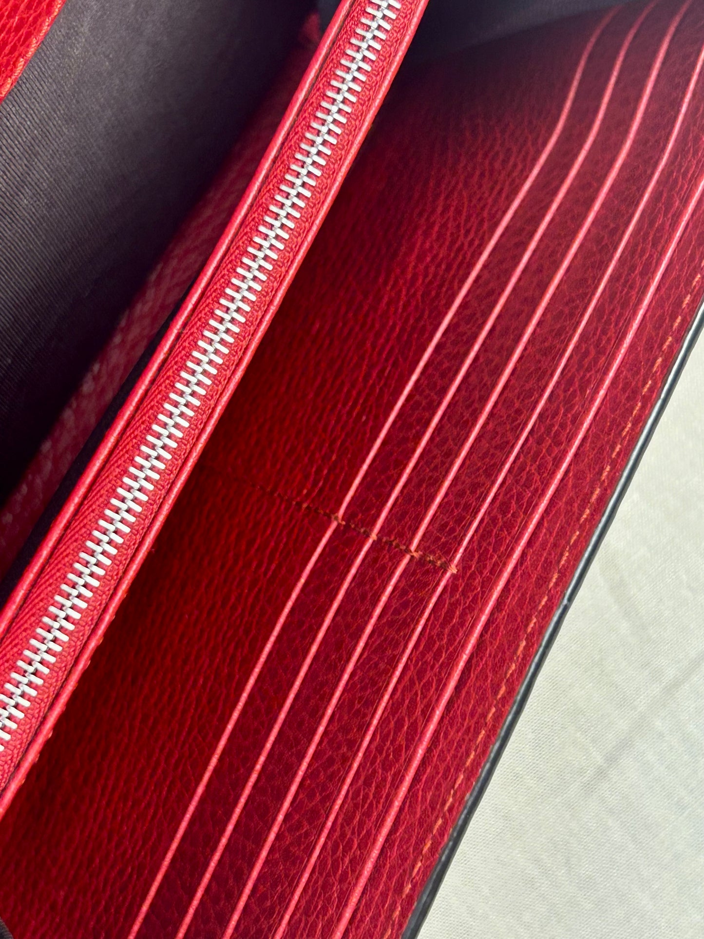 Gucci Red Dionysus Mini Chain Wallet
